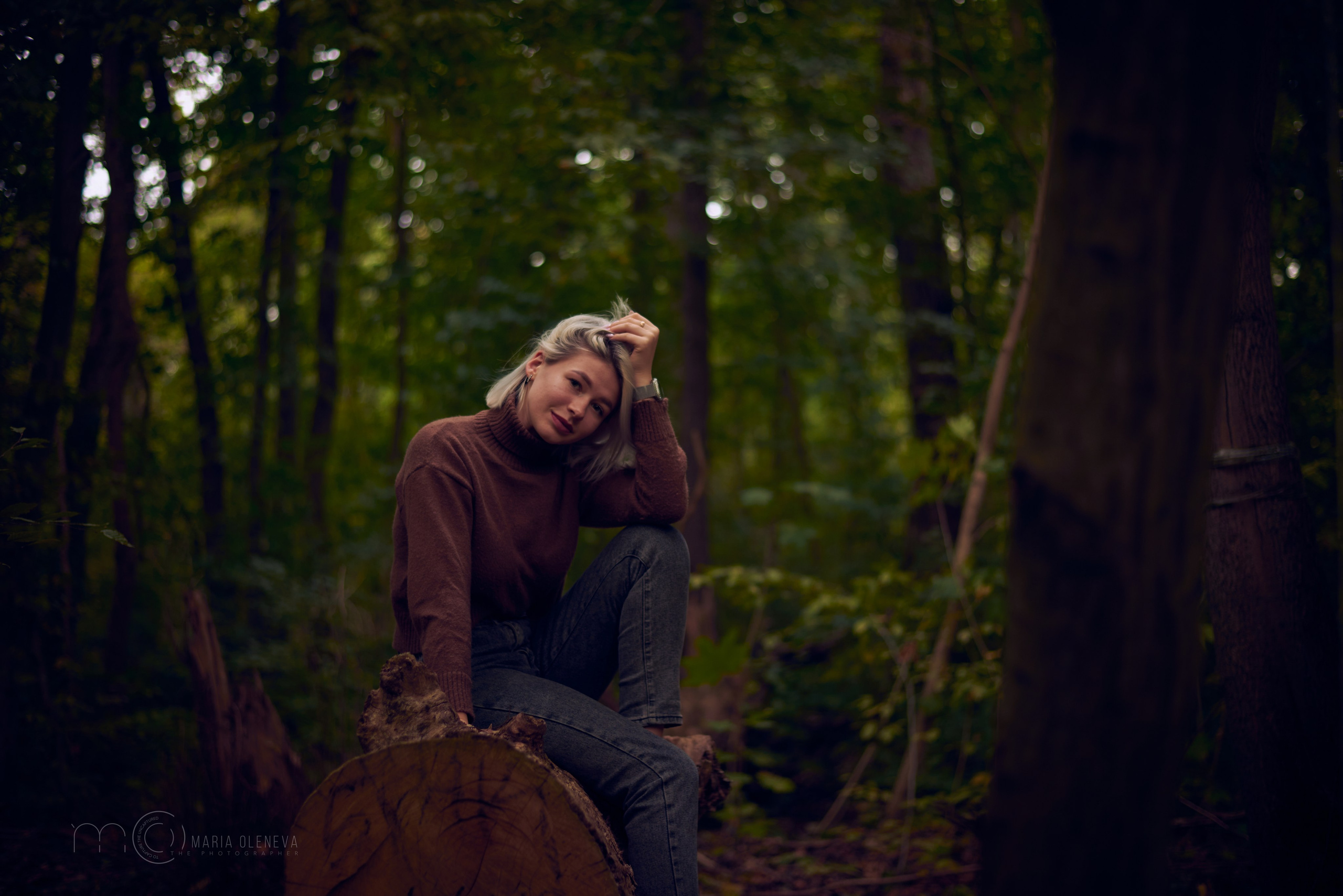 Прогулка с собакой. Фотограф Мария Оленева