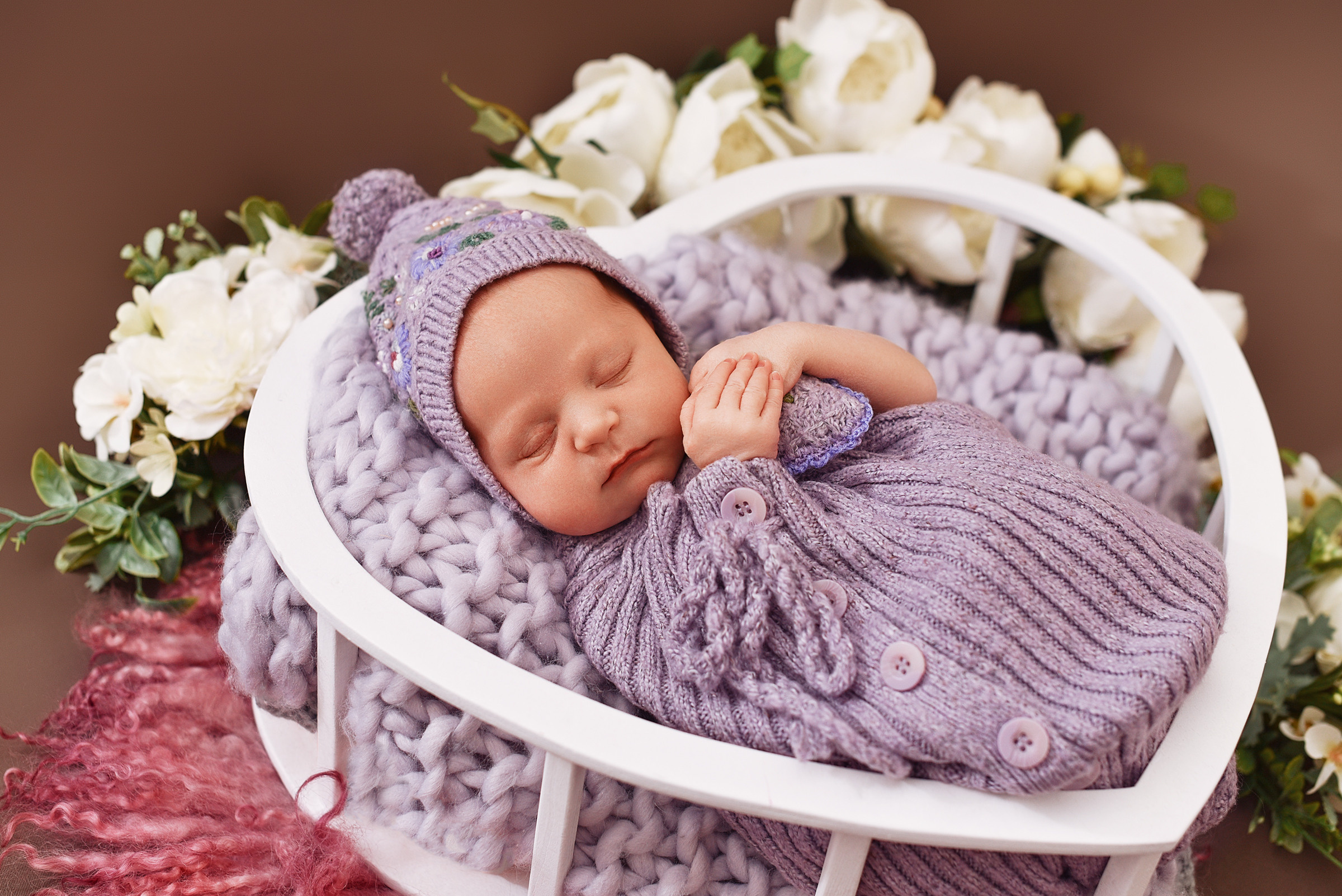 Полиночка — 7 дней. Фотограф беременности и новорожденных малышей Анастасия Никитина