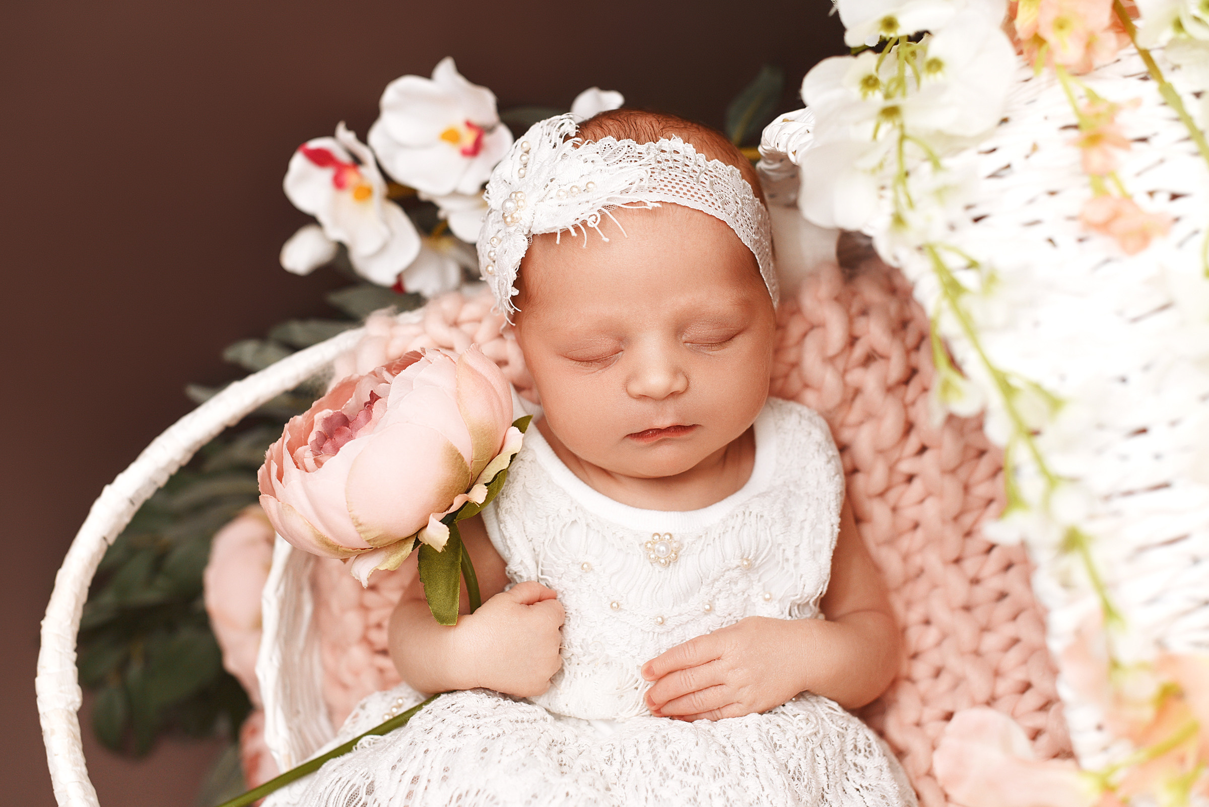 Полиночка — 7 дней. Фотограф беременности и новорожденных малышей Анастасия Никитина