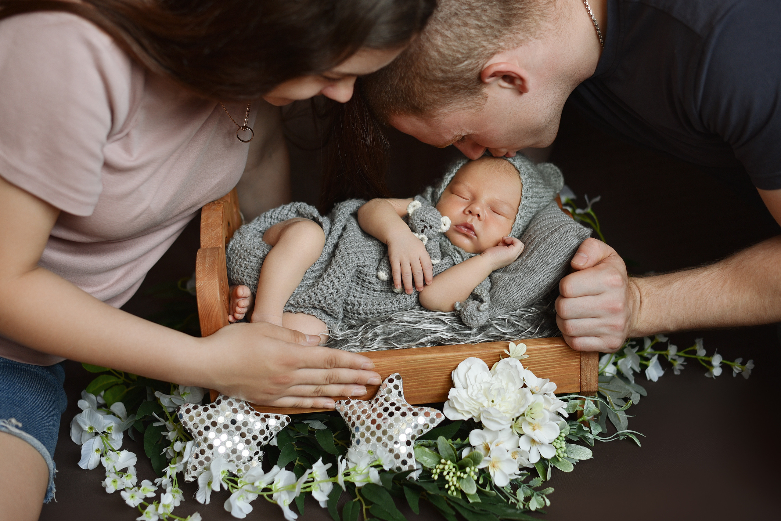 Артем — 12 дней. Фотограф беременности и новорожденных малышей Анастасия Никитина