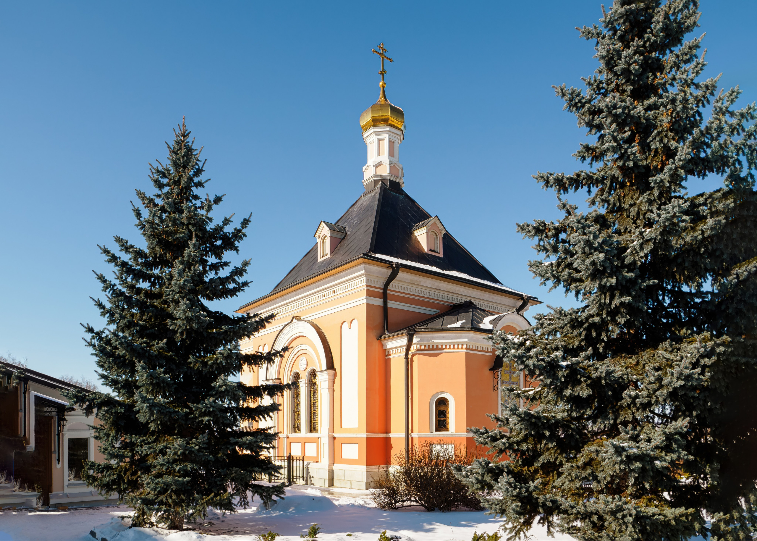 Оптина пустынь. Зима 2023 года. Фотограф Никифоров-Гордеев Сергей. Москва и МО