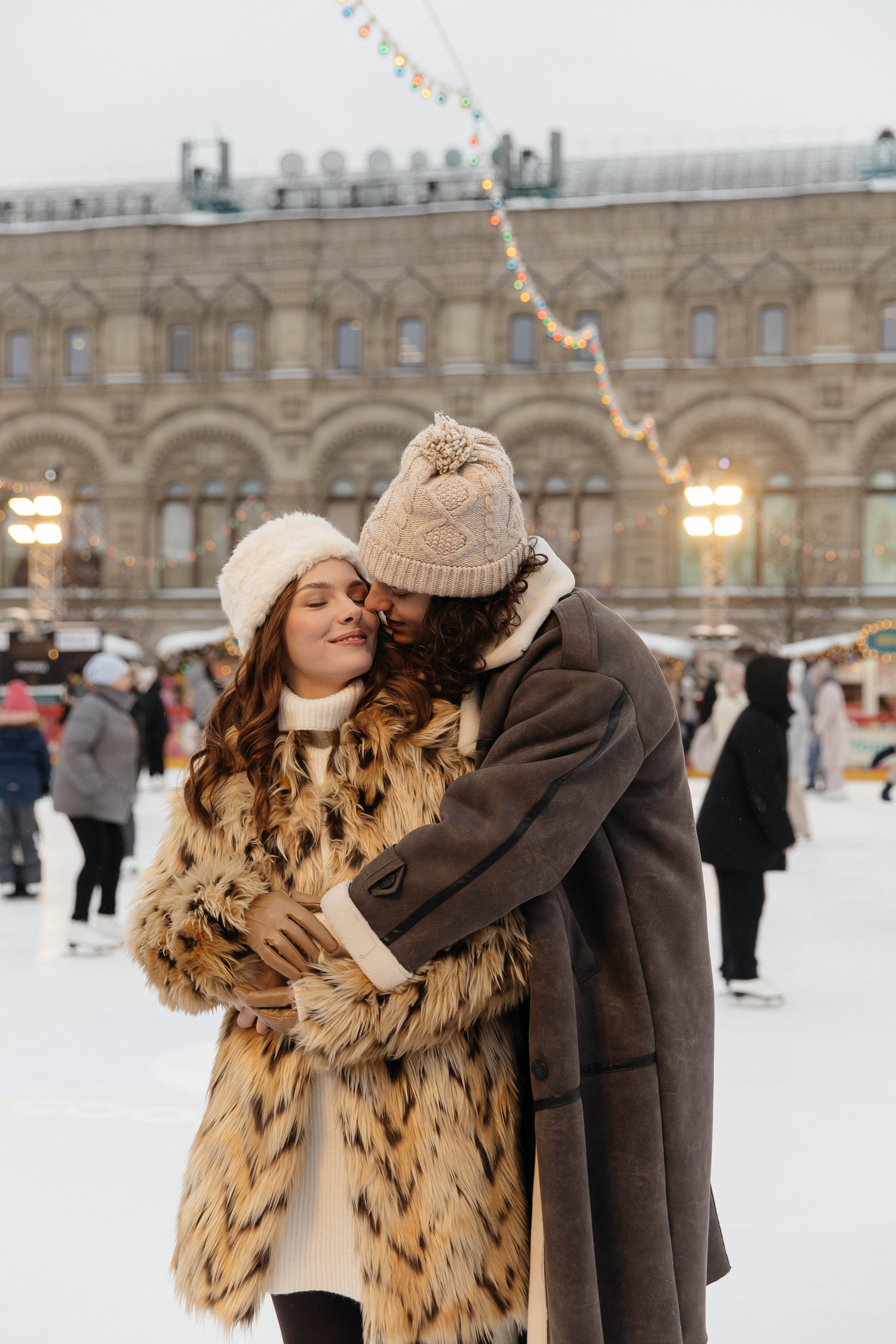 Зимняя история любви. Фотограф индивидуальных женских портретов и LOVEstory в Москве