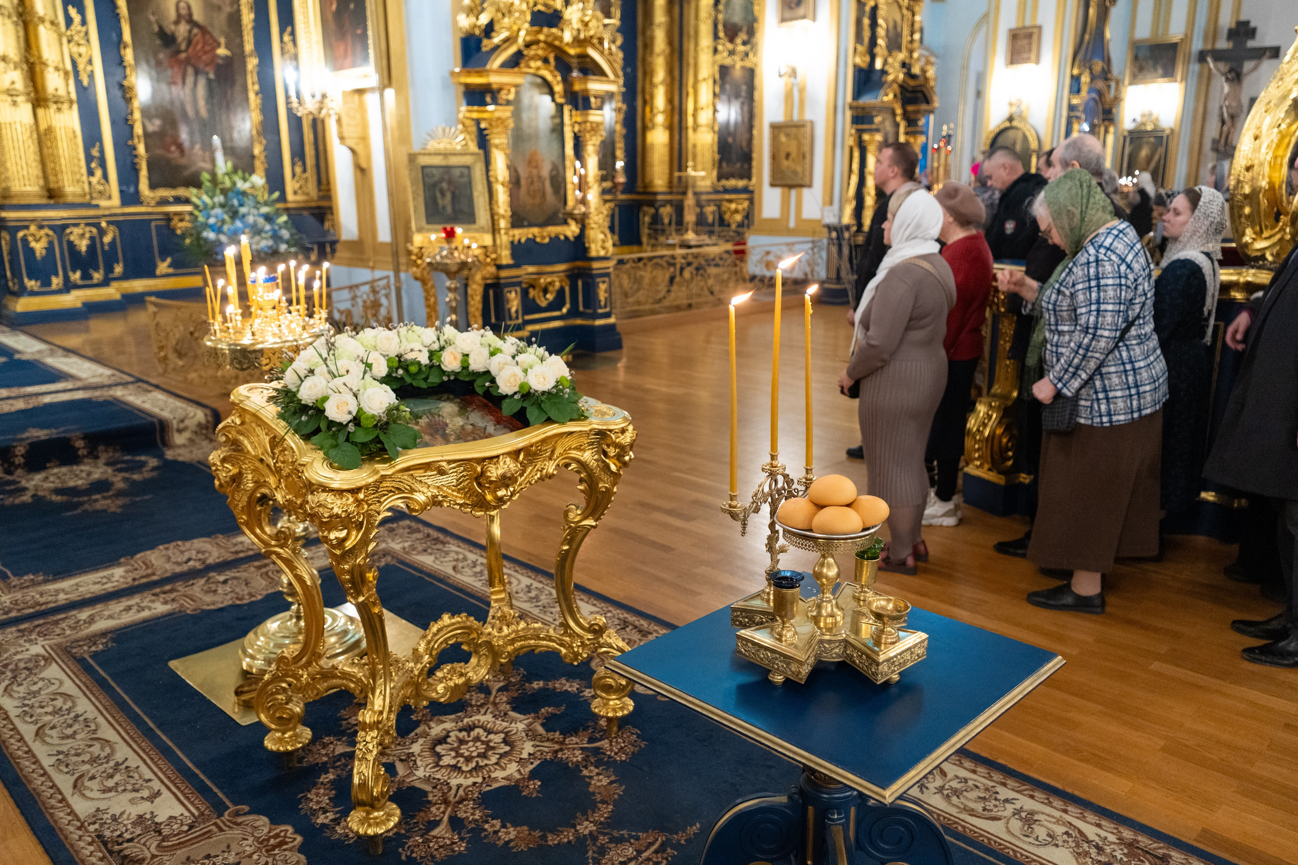 Суббота 6-й седмицы, ваий. Лазарева суббота. Воскрешение прав. Лазаря. НИКОЛО-БОГОЯВЛЕНСКИЙ МОРСКОЙ СОБОР