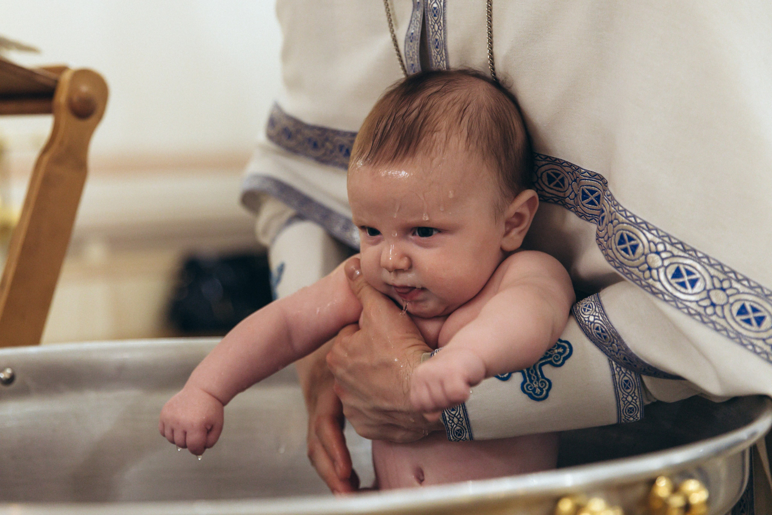 Крещение Павла. Фотограф на крещение в Рязани. Семейный фотограф