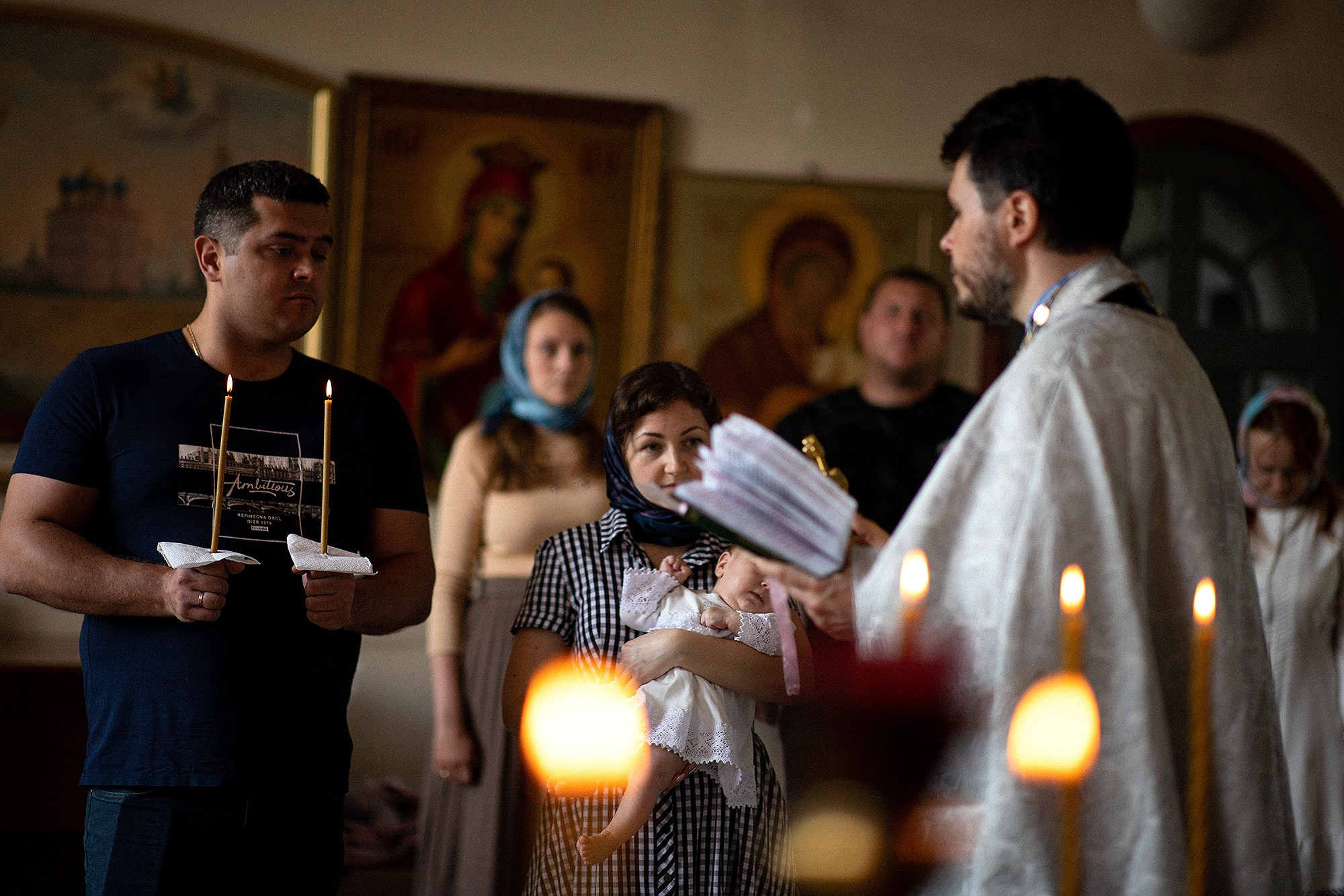 Фотограф на крещение в Рязани. Семейный фотограф