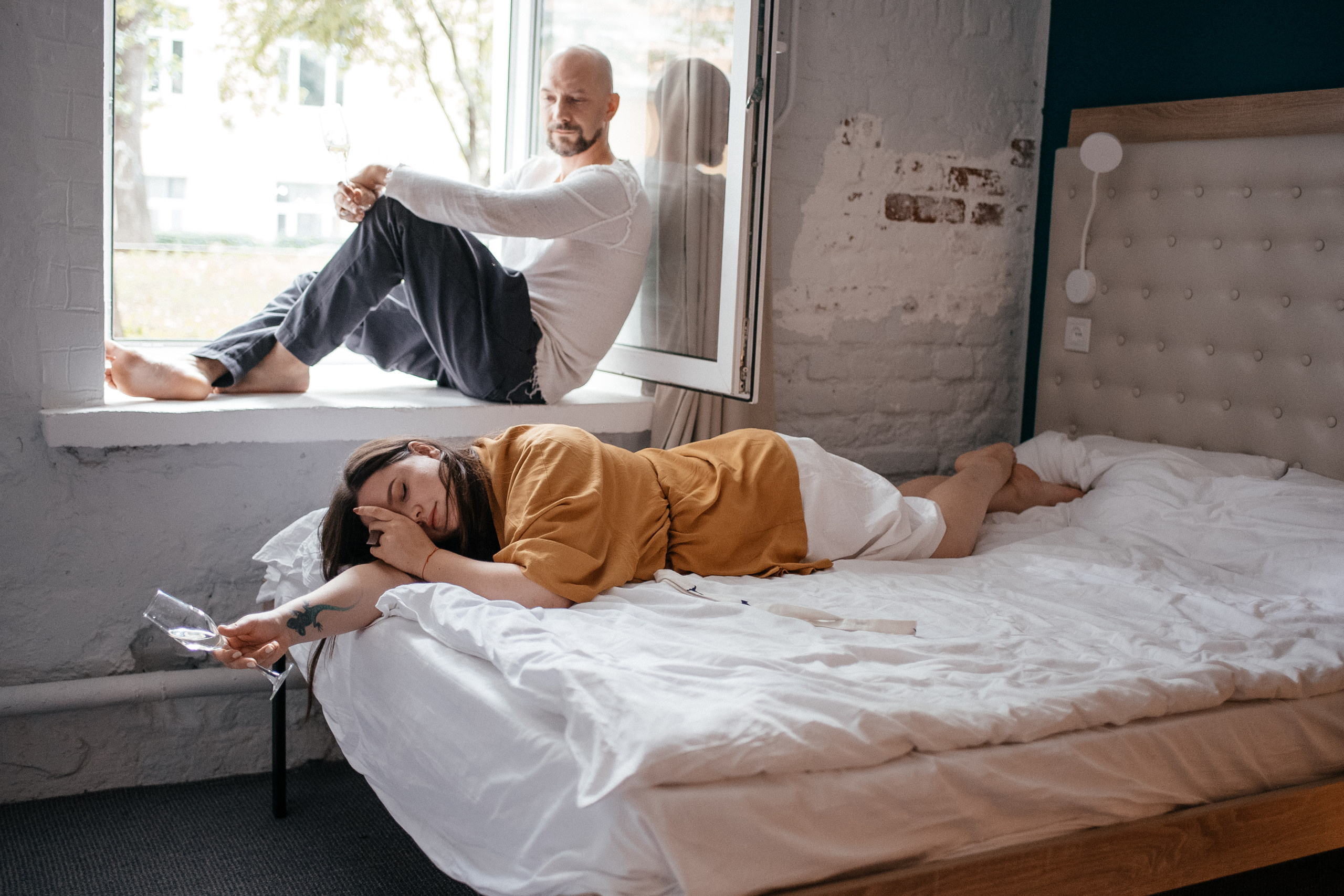 About touching (lovestory). Home