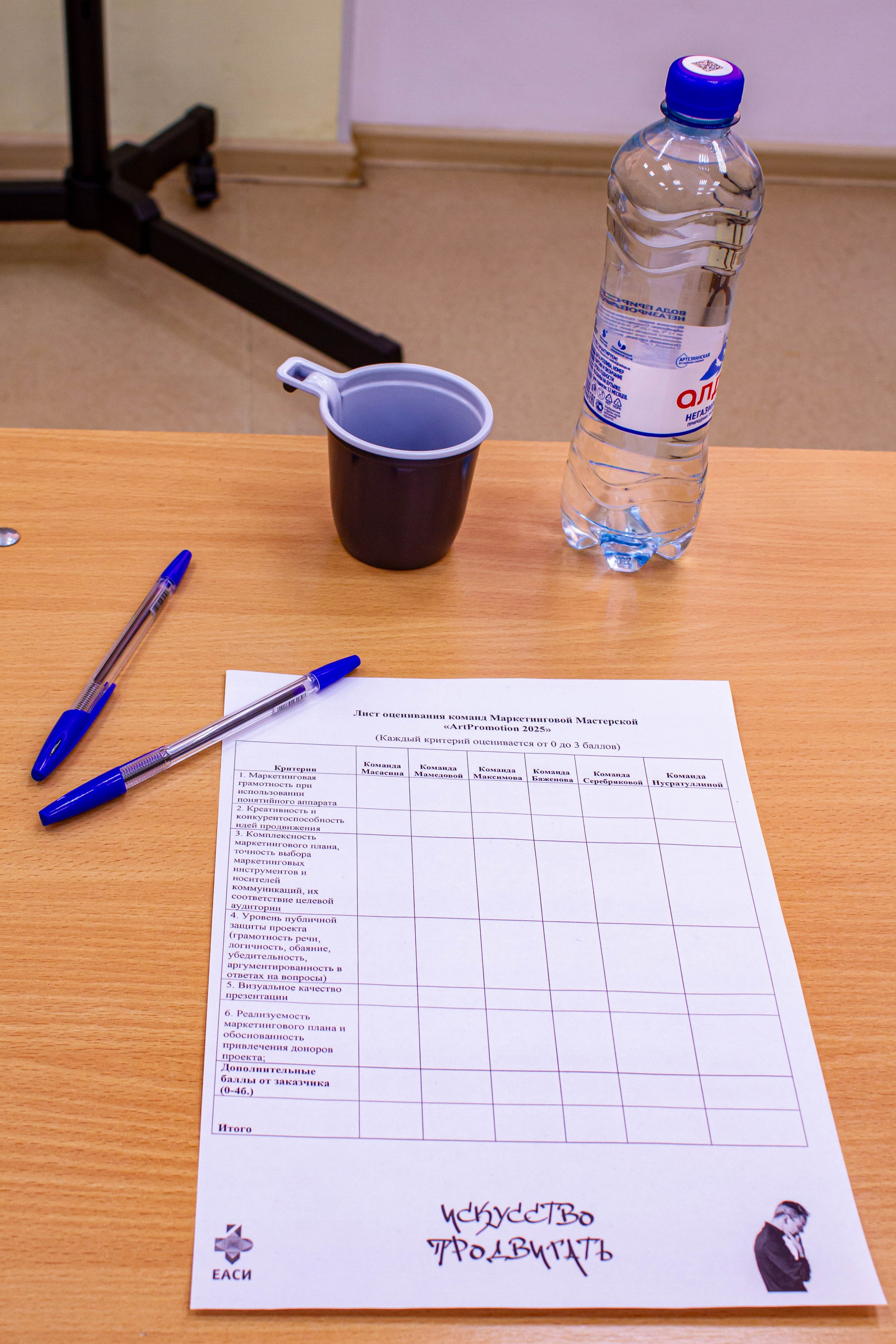 Маркетенговая мастерская в Екатеринбургской академии современного искусства 2025