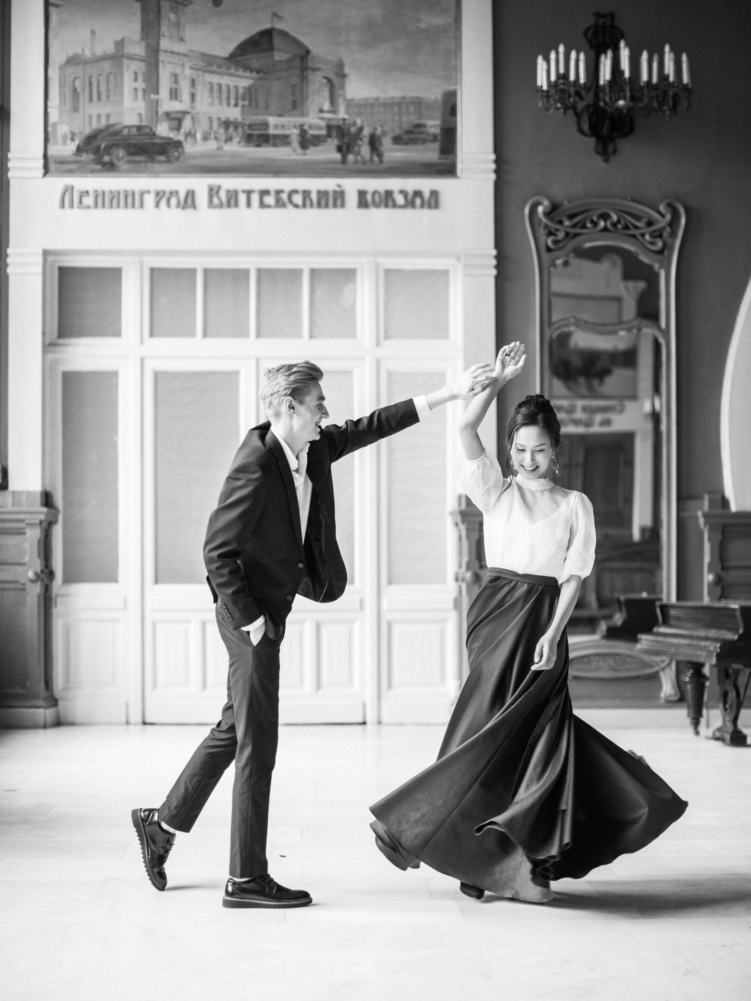 Марина и Евгений. Снимаю съемки