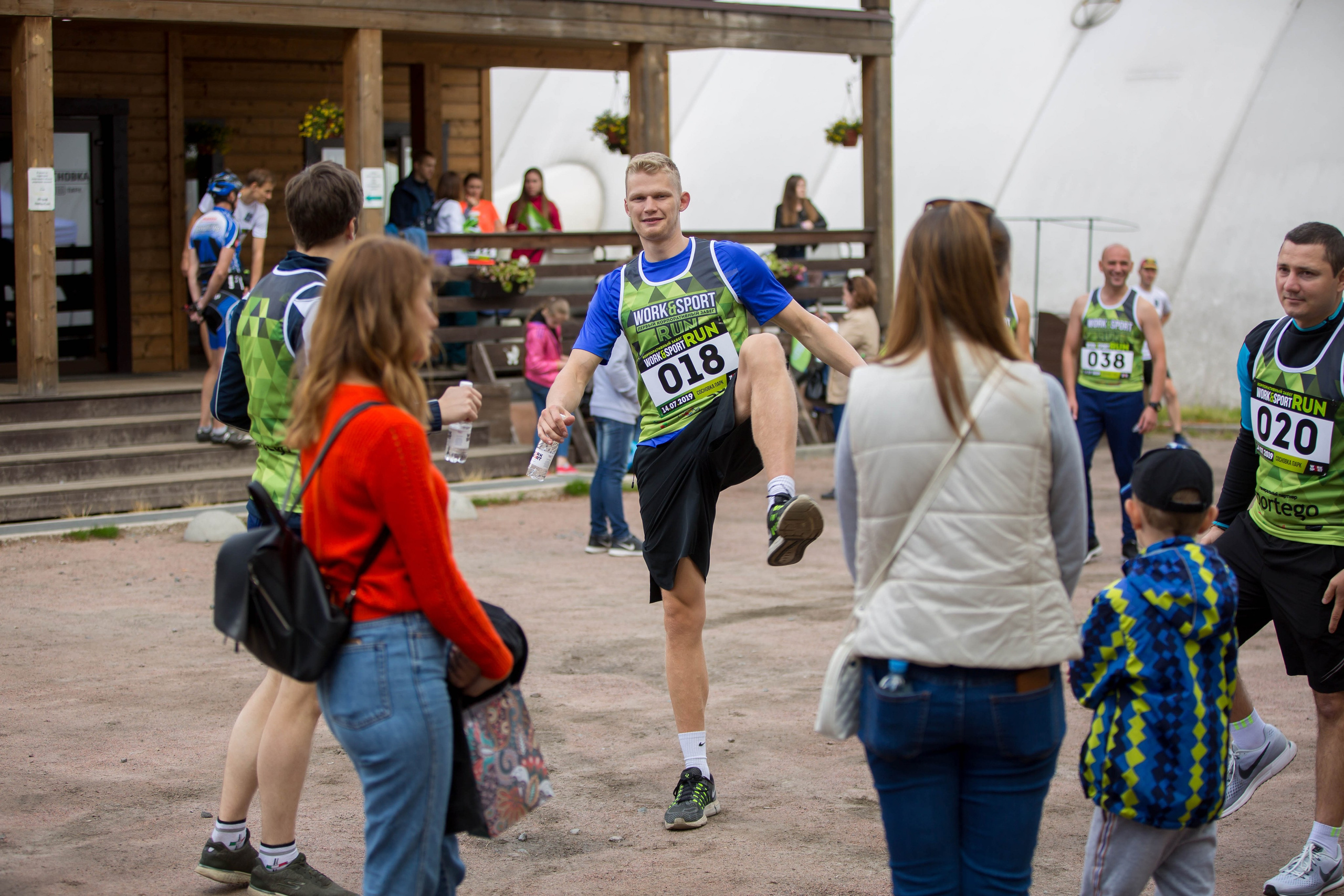 Забег для «Work&Sport». Снимаю съемки