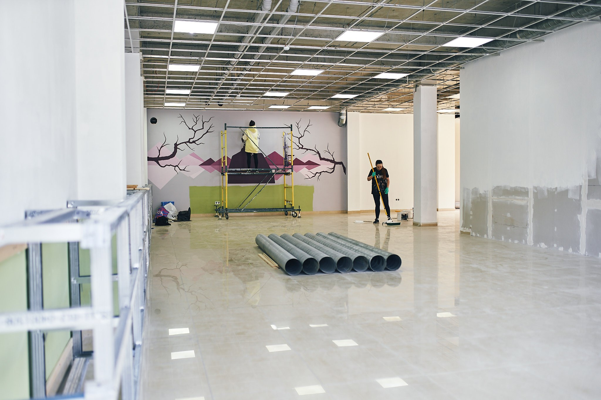 Ремонт зала дзюдо. Фотограф в Сочи Катя Гончарова