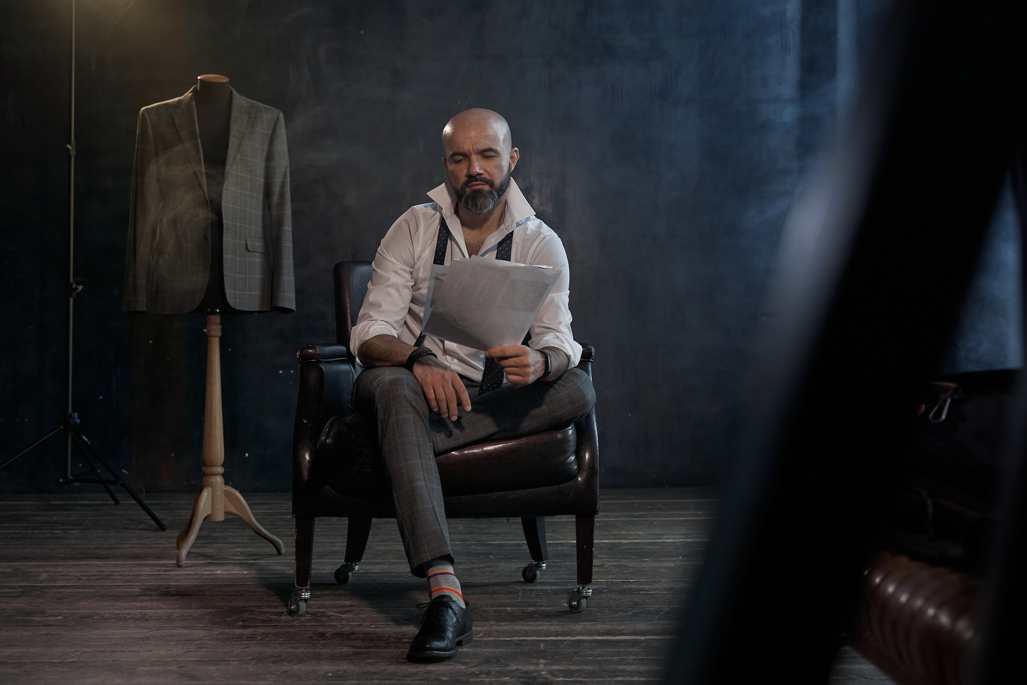 Имиджевый мужской портет. Фотограф в Москве Сергей Гаварос