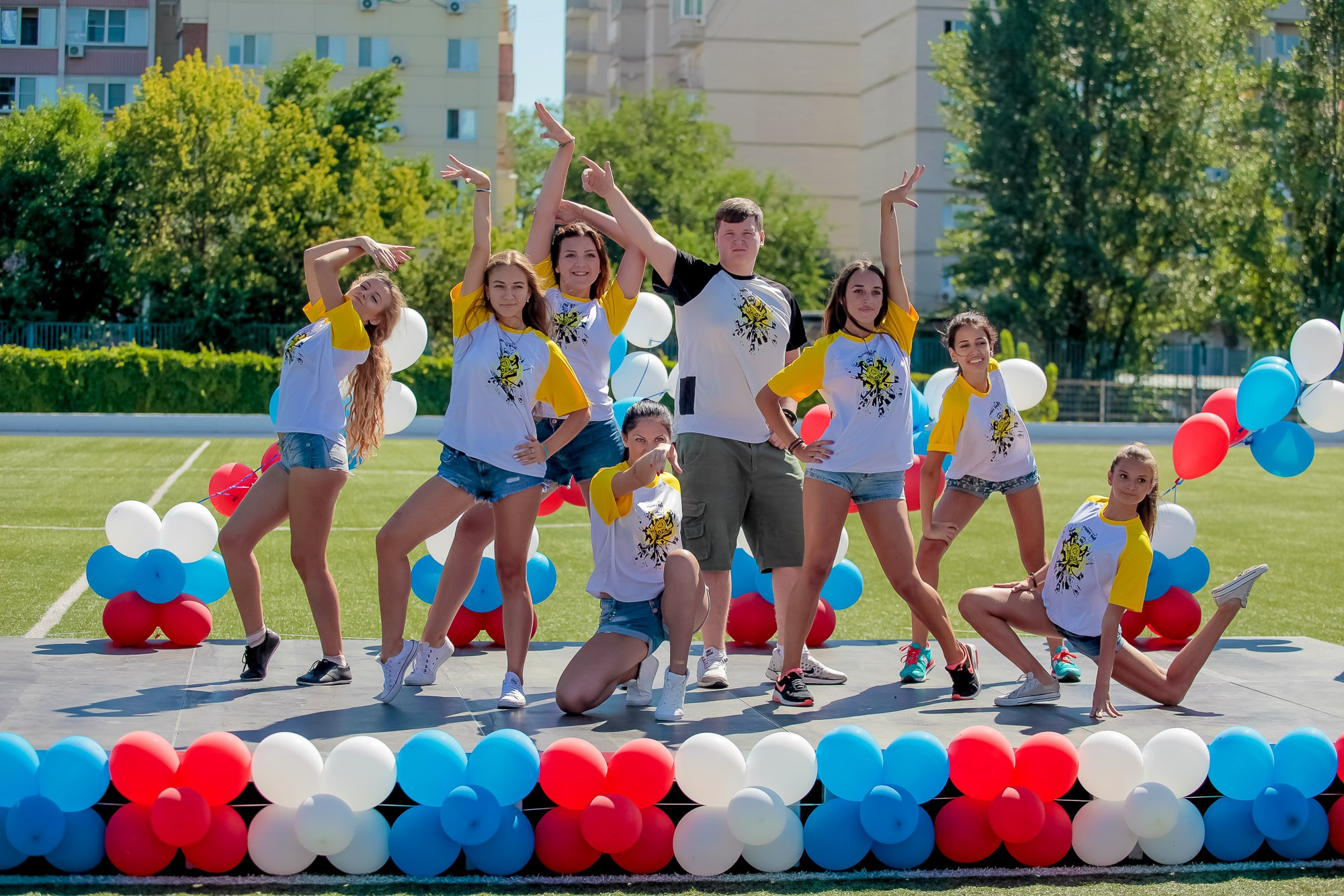 День Физкульт. Максим Матвийченко и Виктория Басова профессионалы своего дела