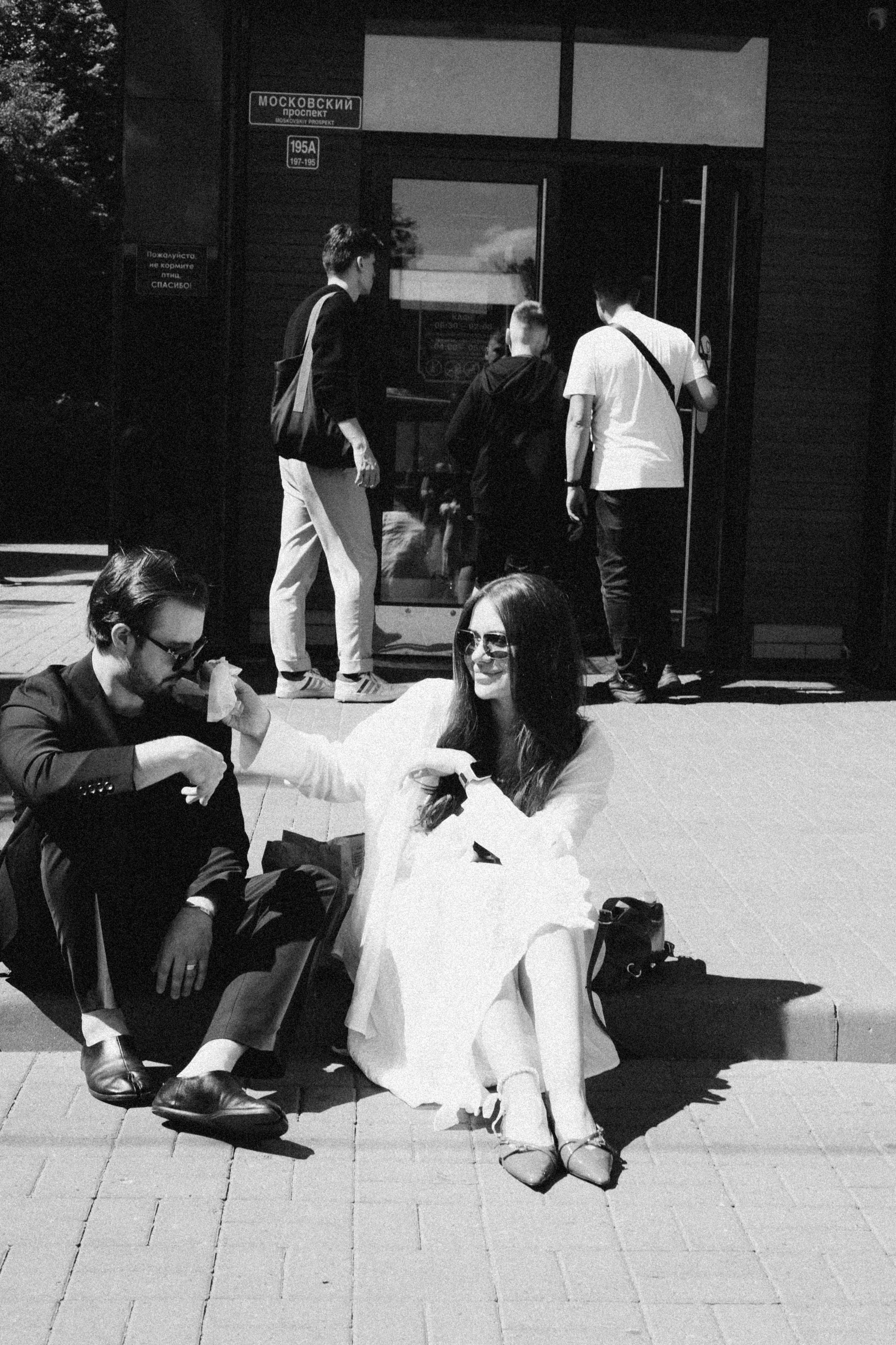 СВАДЕБНАЯ СЬЕМКА В ПАРКЕ ПОБЕДЫ И ПРОГУЛКА ПО МОСКОВСКОМУ ПРОСПЕКТУ. Профессиональный фотограф, Санкт-Петербург — Виктория Богомолова