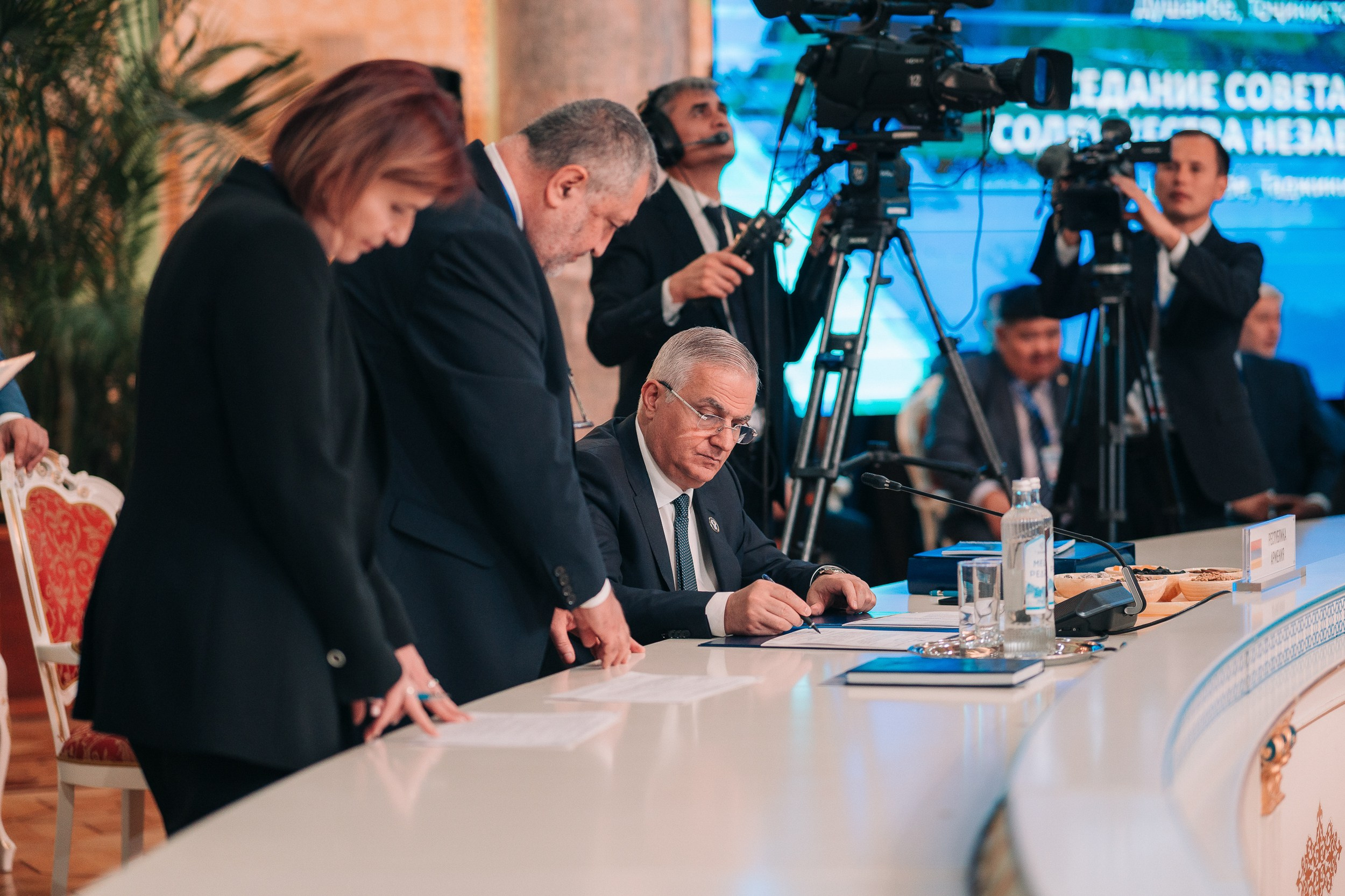 Заседание Совета Глав Правительств СНГ. Портретный и Репортажный Фотограф Москва