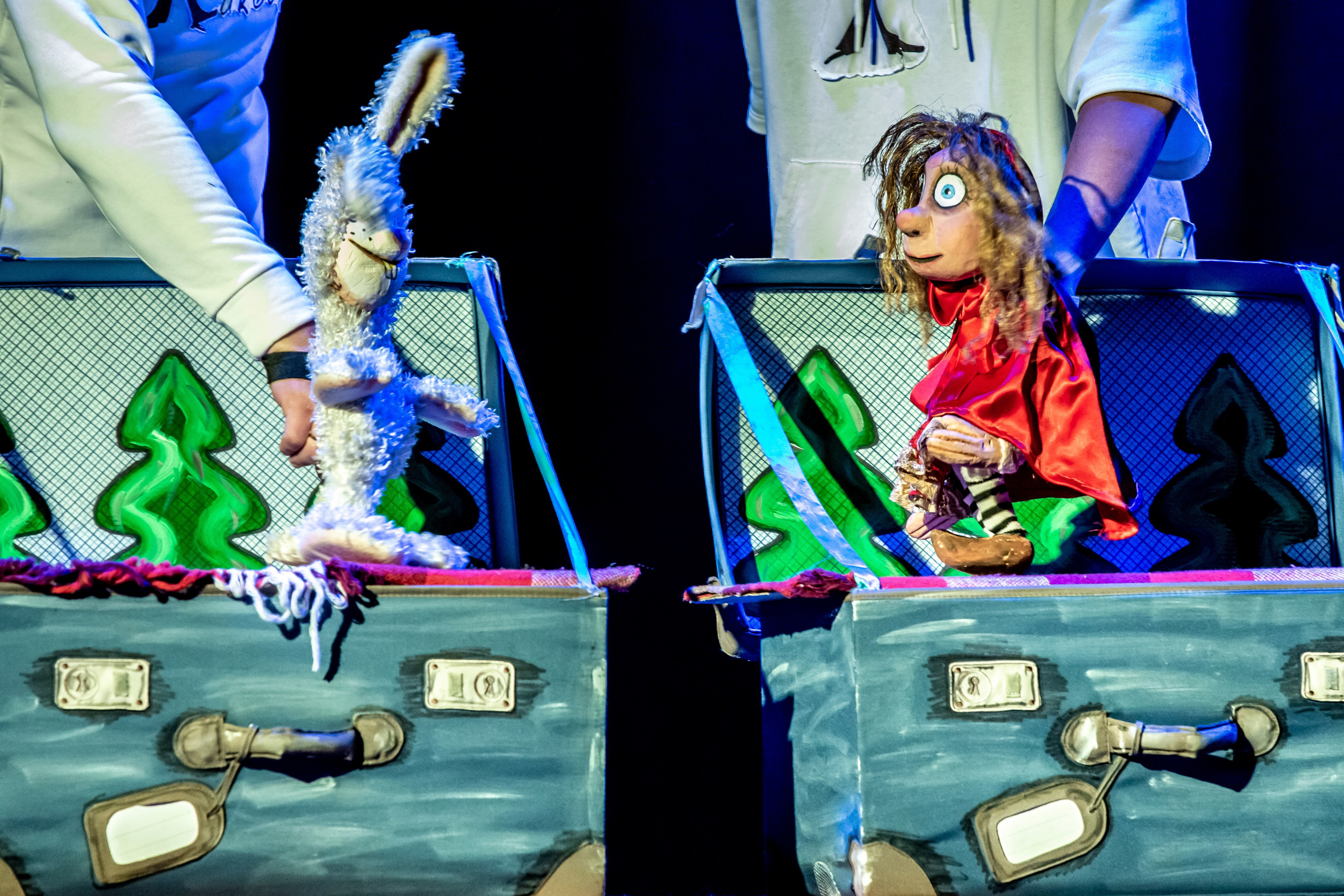 Спектакль театра Саквояж О Красной шапочке. Фотограф в Сочи Юрий Шептаев