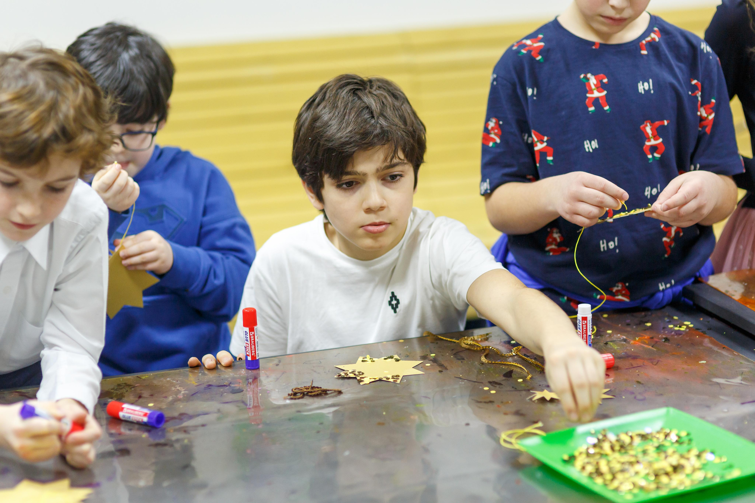 Новогоднее детское мероприятие в Музее Москвы. Фотограф Иван Недорез