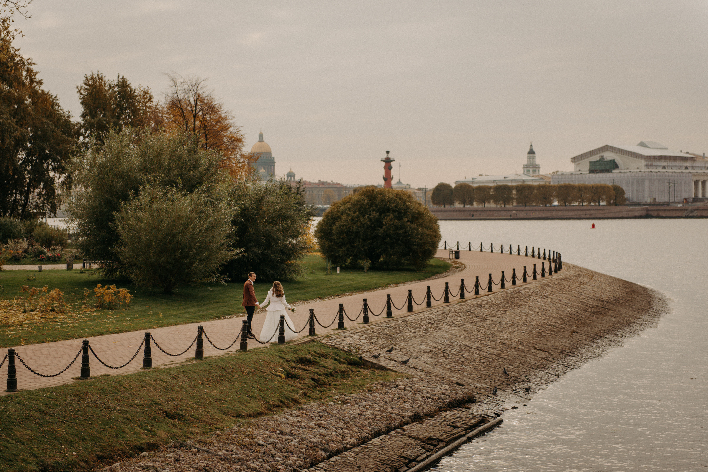 свадебная фотосессия на петропавловке