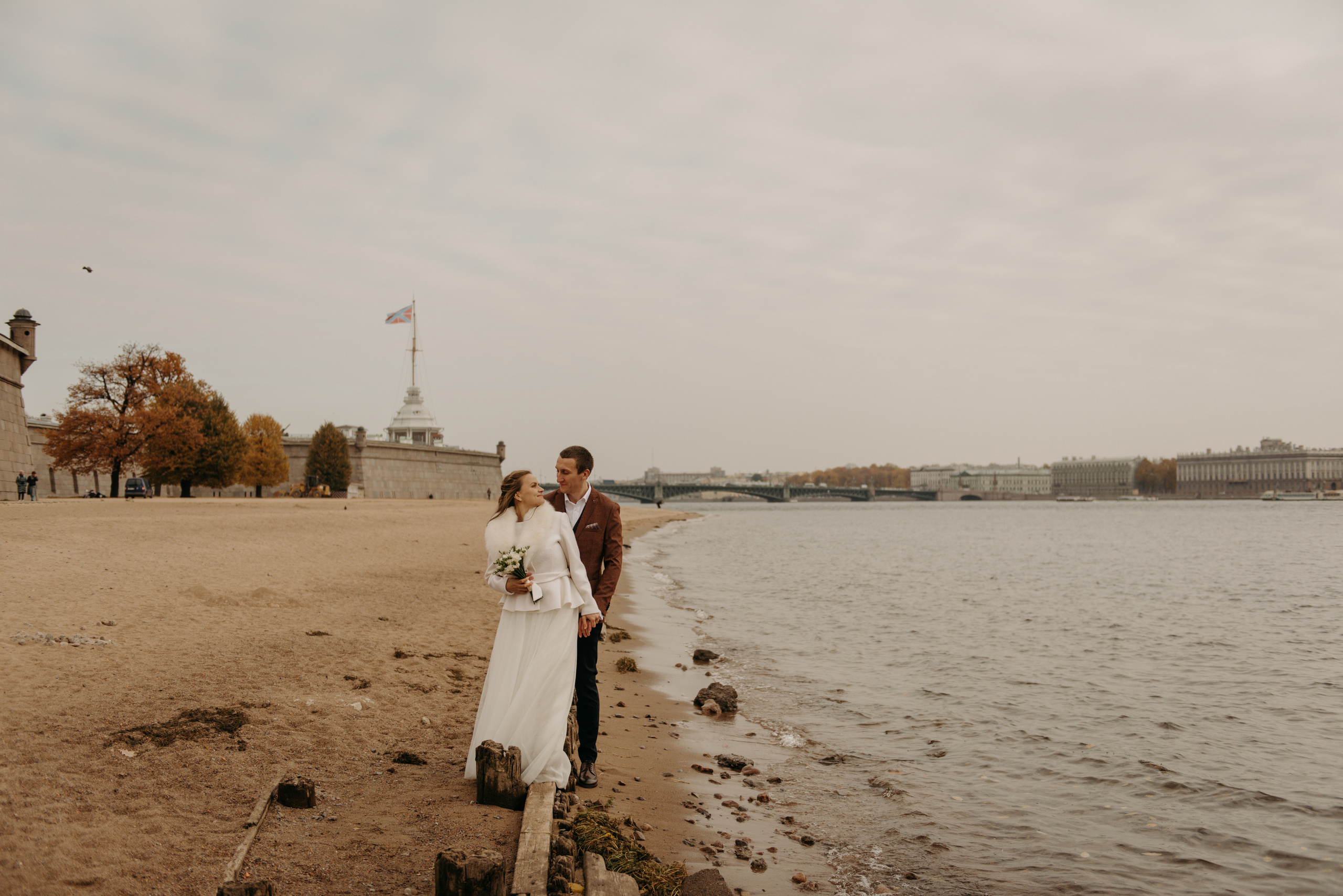 Из Москвы в осенний Петербург. Свадебный фотограф в Санкт-Петербурге Венера Ахметова