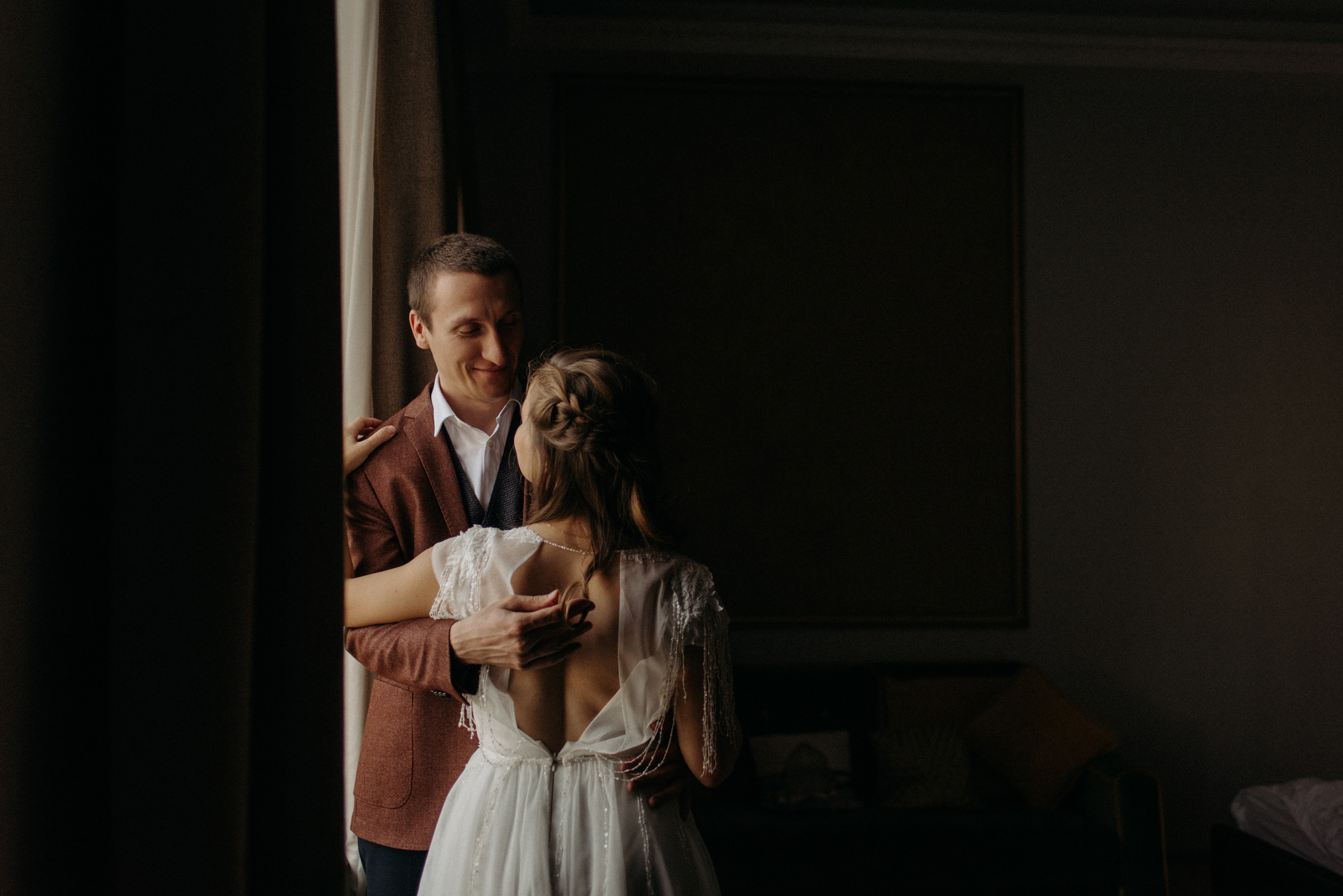 сборы невесты и жениха в отеле agent flat