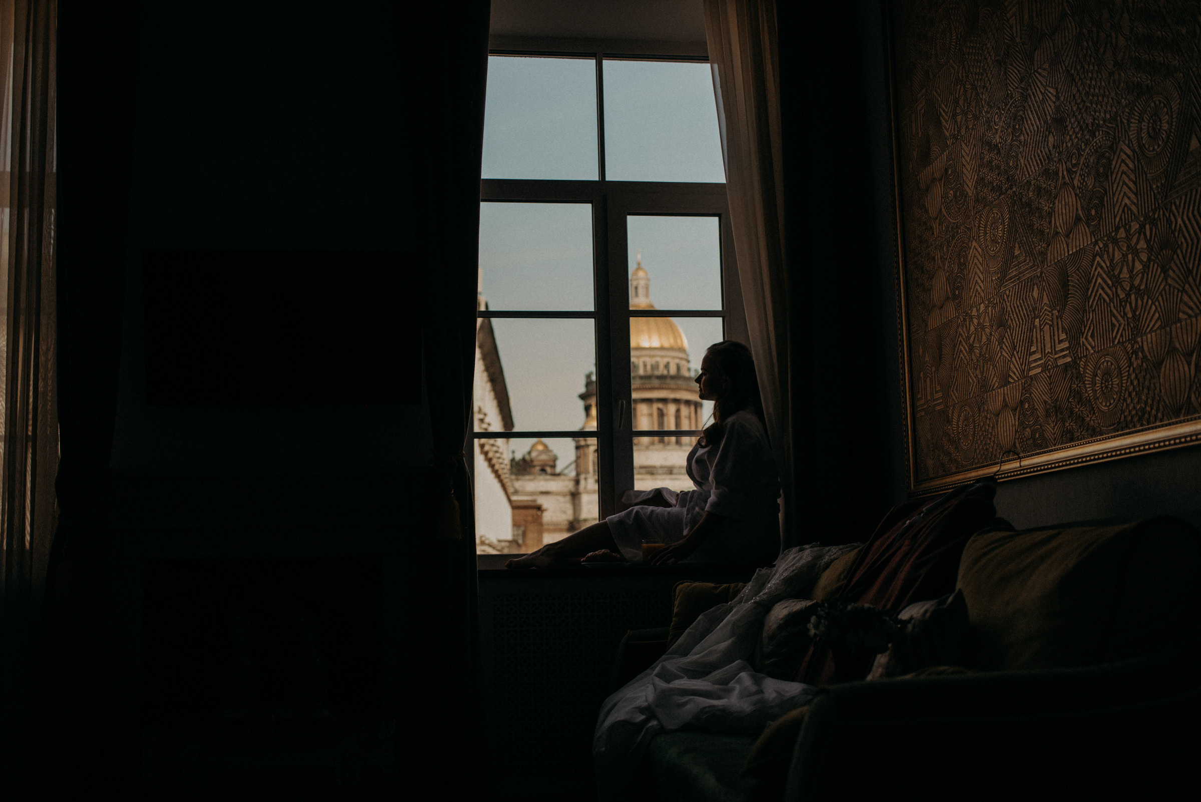 сборы невесты и жениха в отеле agent flat