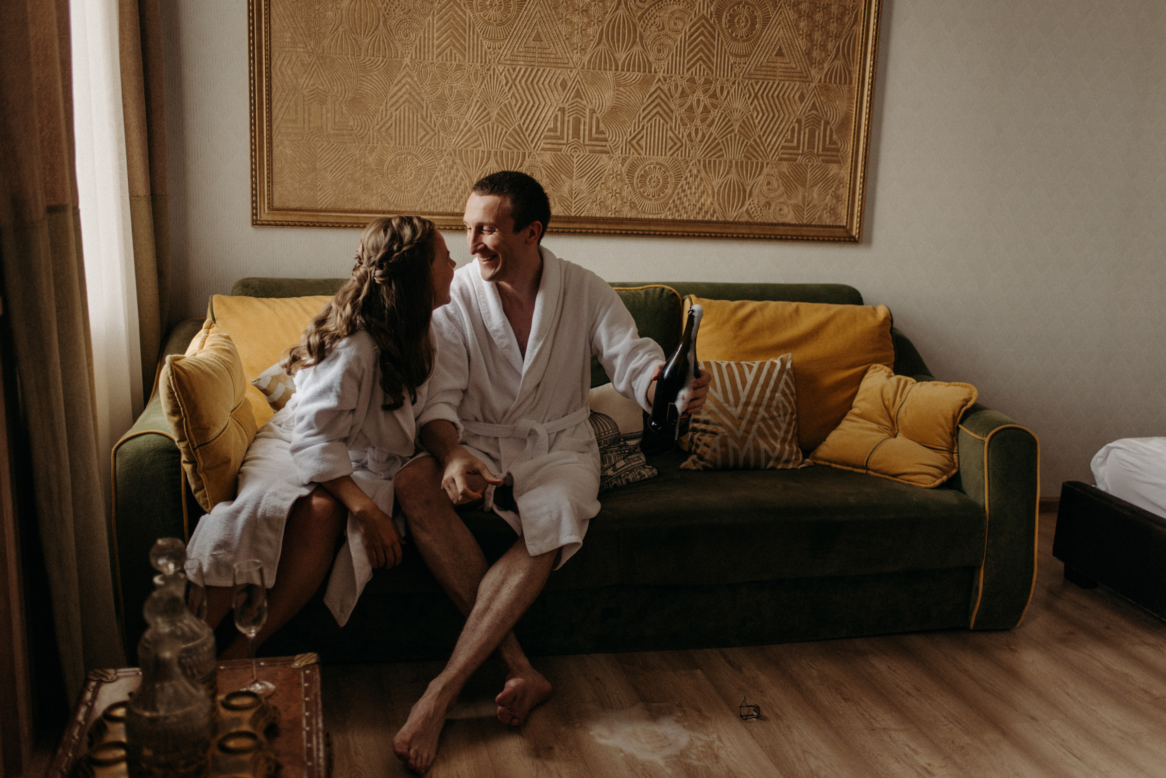 сборы невесты и жениха в отеле agent flat