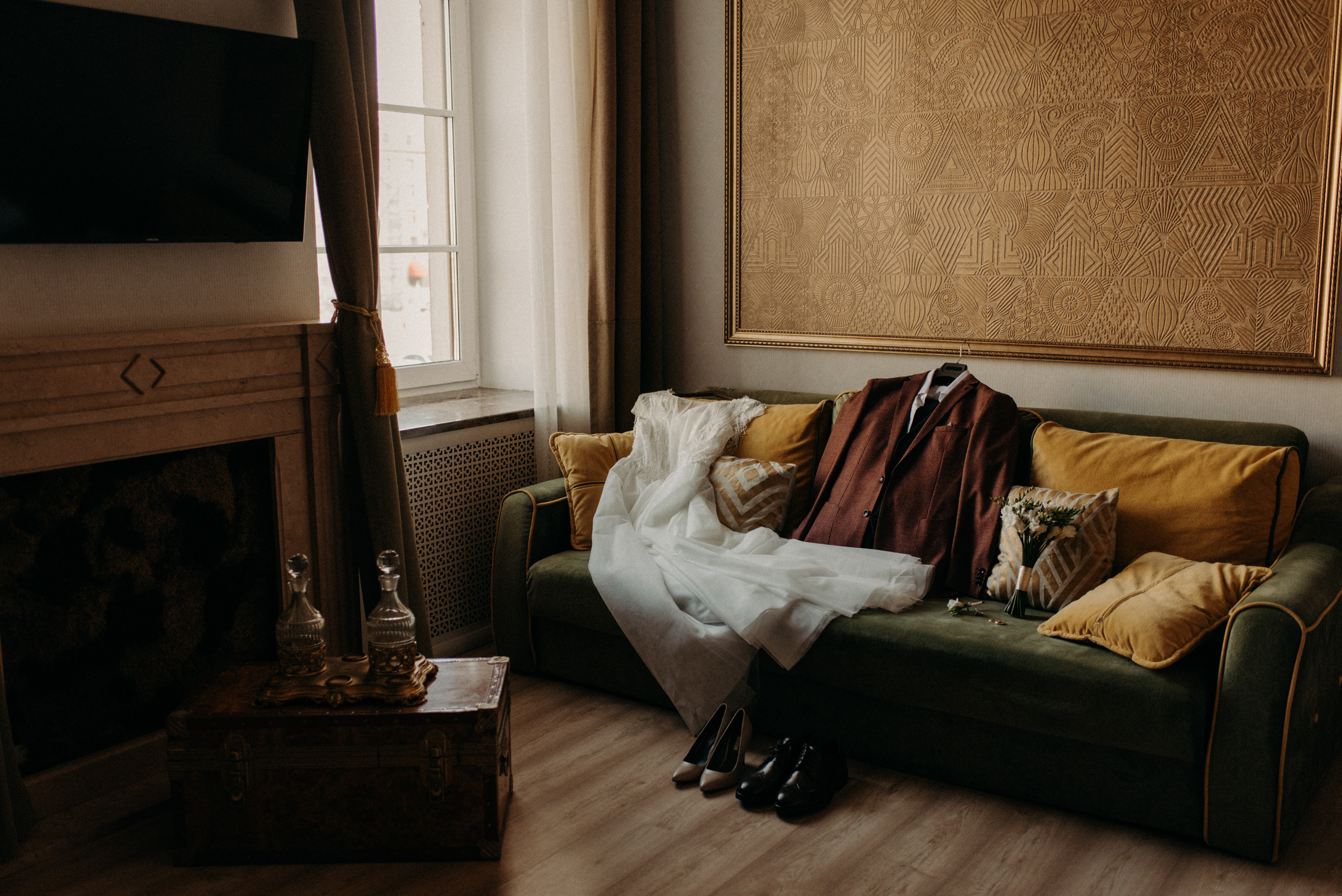 сборы невесты и жениха в отеле agent flat