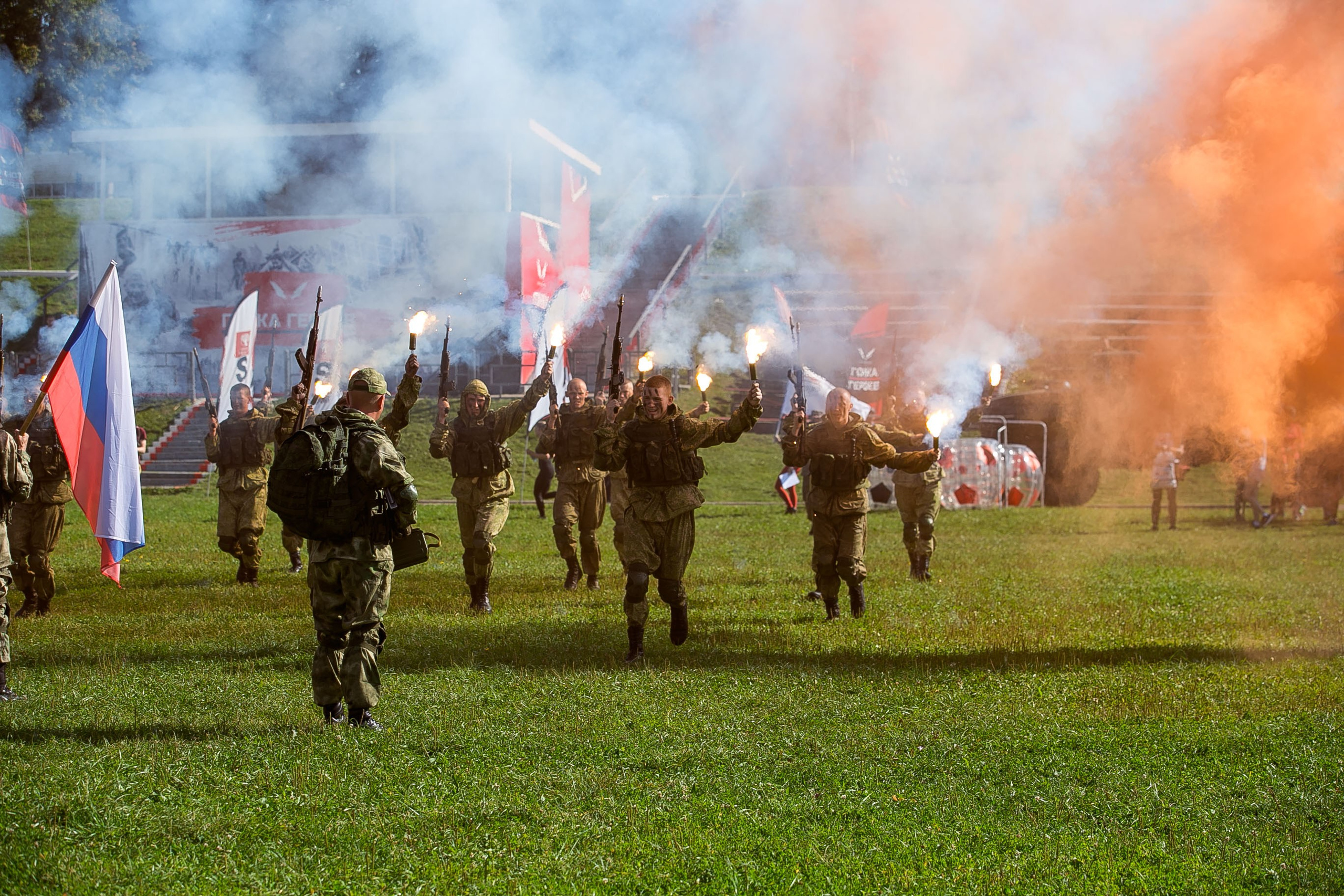 Гонка Героев (Алабино, Сорочаны, Тягачёво, Азербайджан, Поклонная гора). Репортажный фотограф на мероприятие в Москве Алексей Терентьев