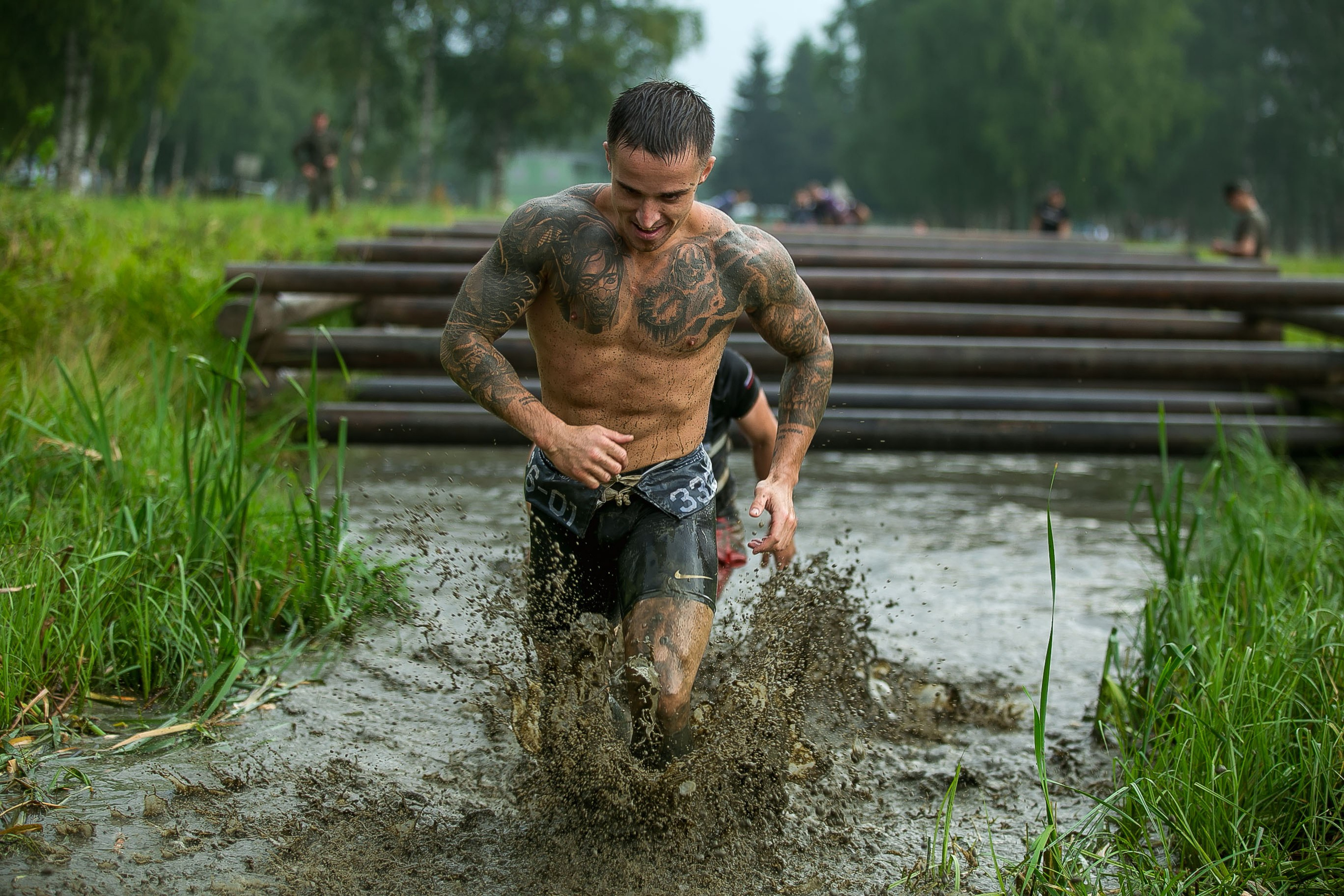 Гонка Героев (Алабино, Сорочаны, Тягачёво, Азербайджан, Поклонная гора). Репортажный фотограф на мероприятие в Москве Алексей Терентьев