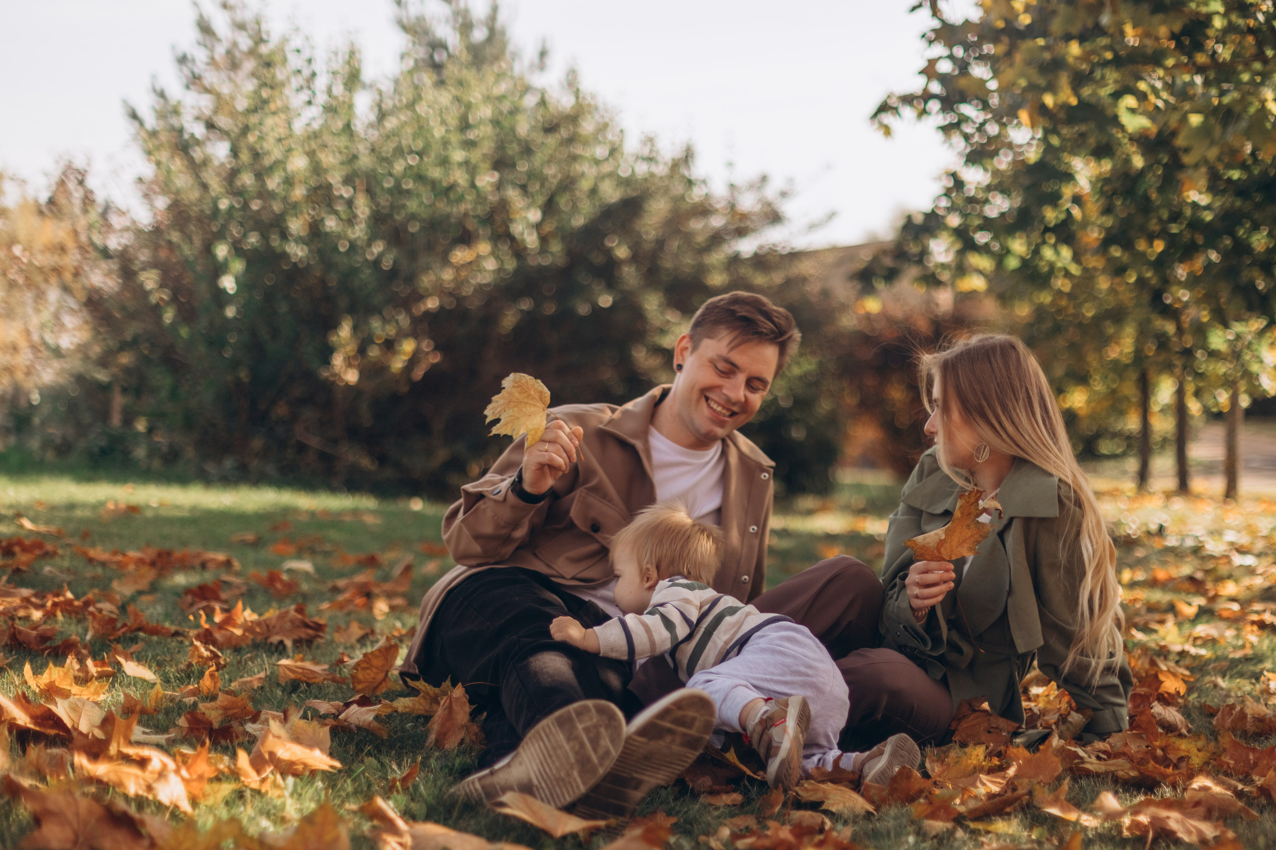 Осень в парке. Детский и семейный фотограф в Москве Светлана Шабалина
