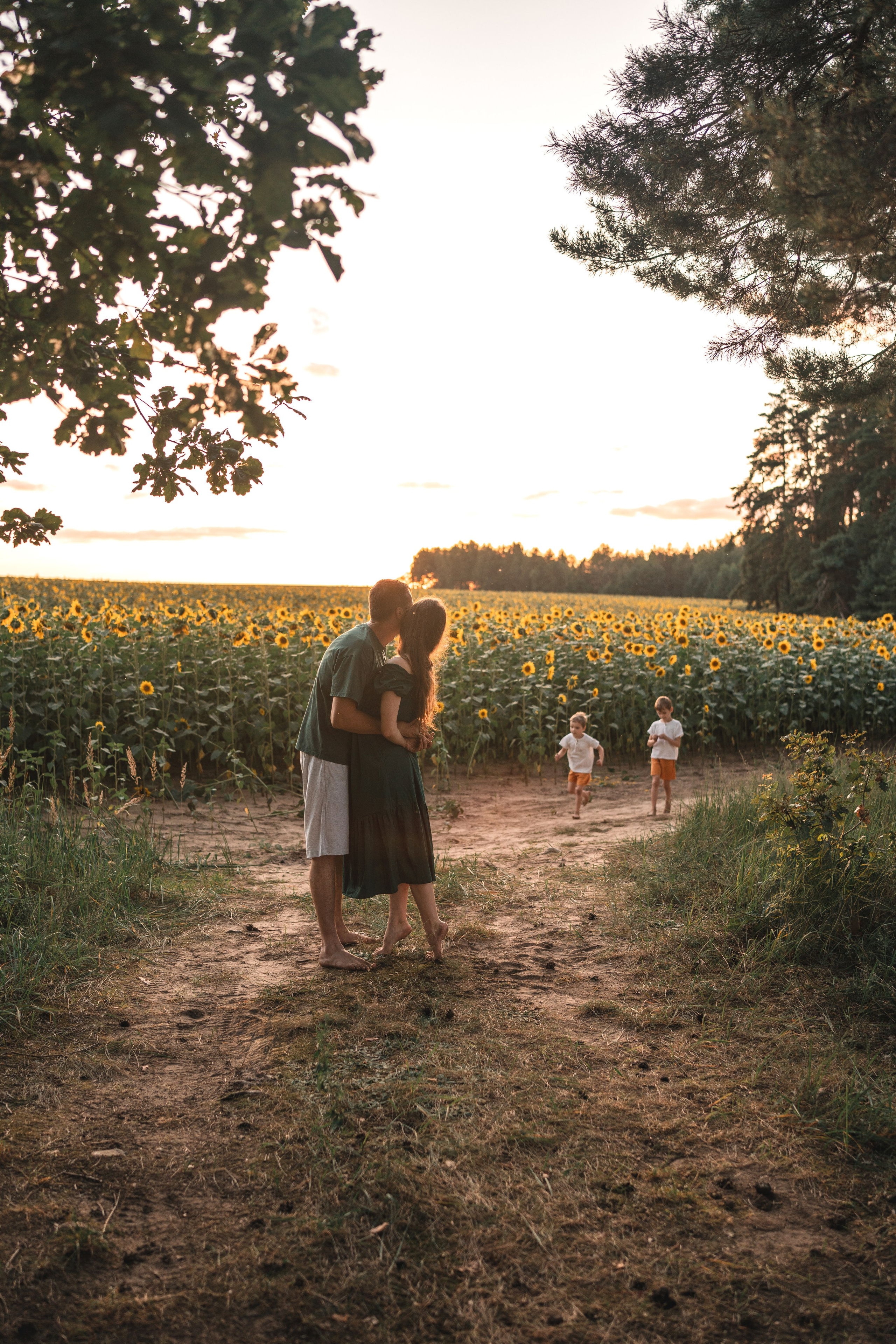 ПОДСОЛНУХИ. Семья Елизаветы. Фотограф Марта Козел. Гродно, Беларусь