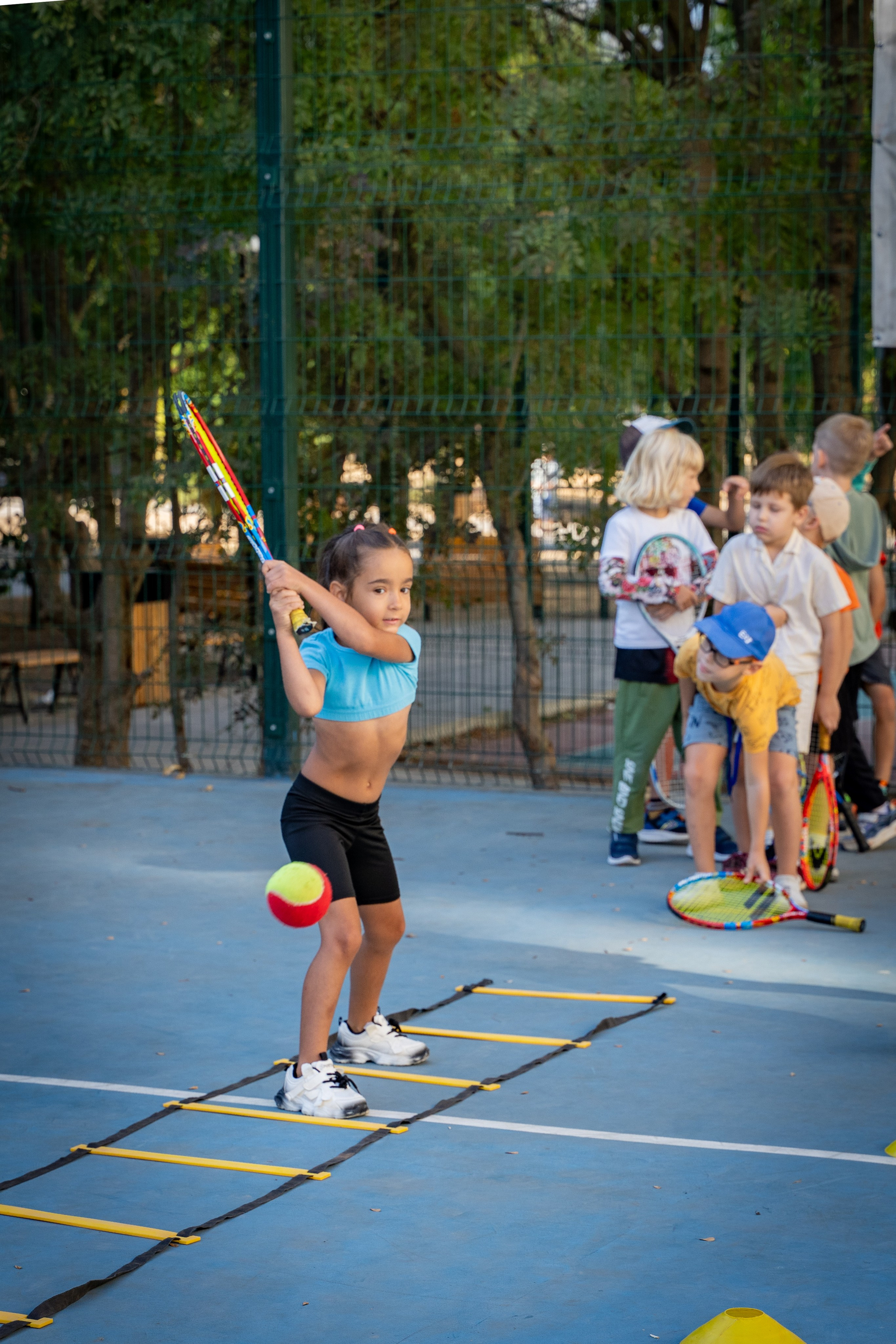Федерация тенниса Севастополь. Малыши. Анастасия Дунаева. Фотограф в Севастополе
