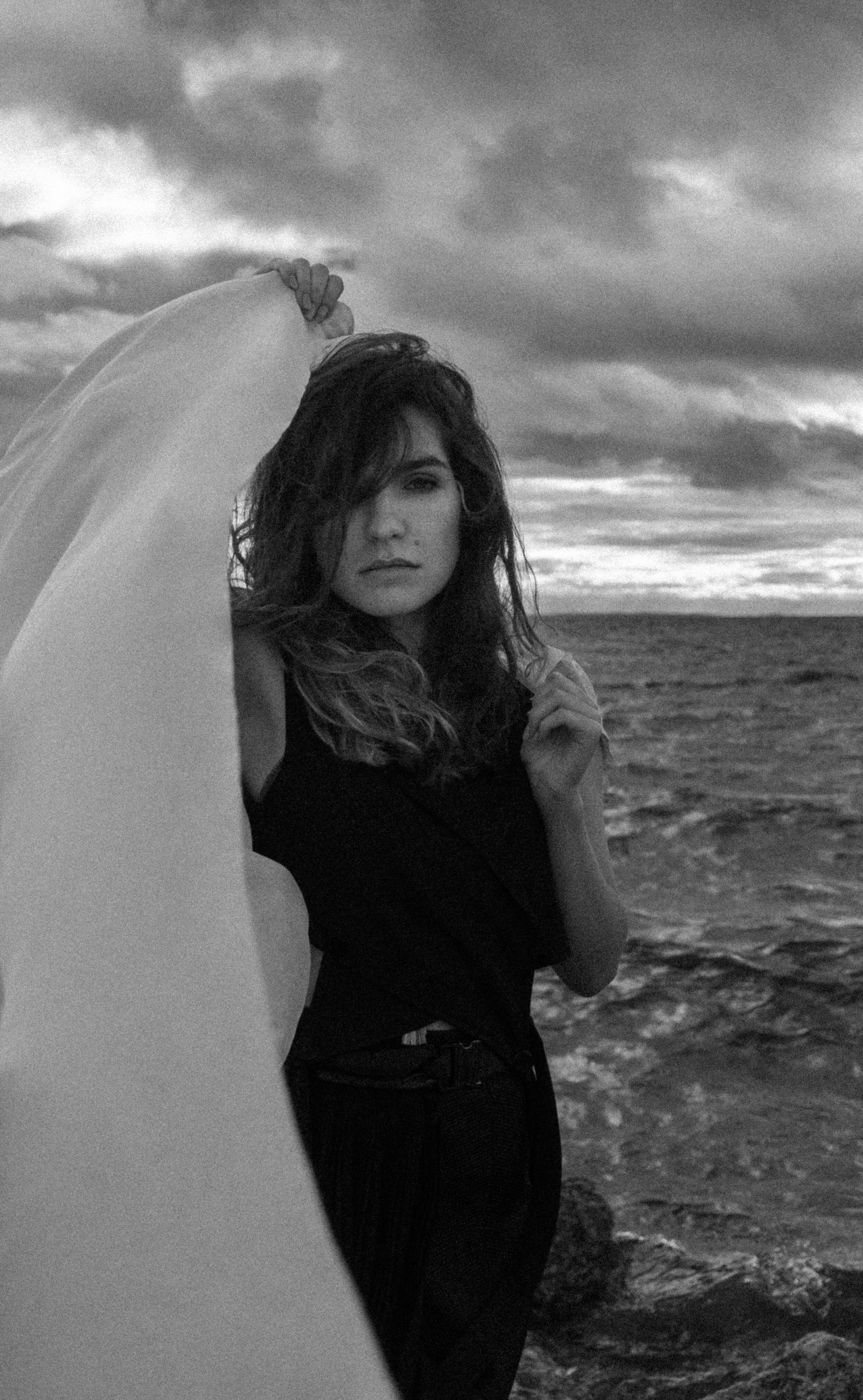 Бурерожденная — фотосессия на заливе. Алексей Панин — Креативный фотограф СПб