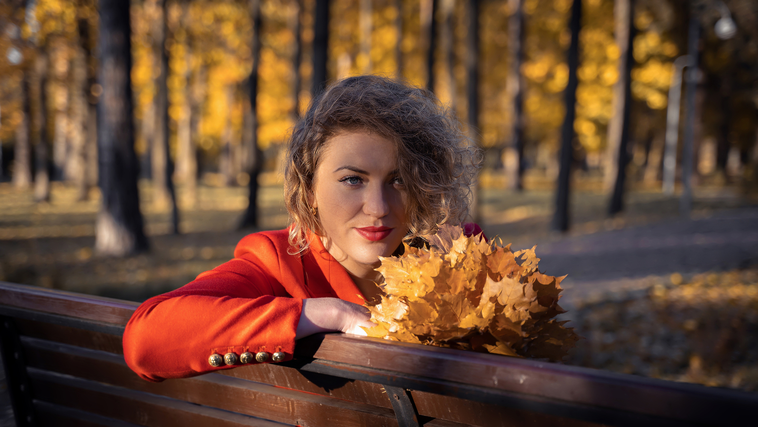 Фотосессия на природе, золотая осень. Фотограф Таганрог