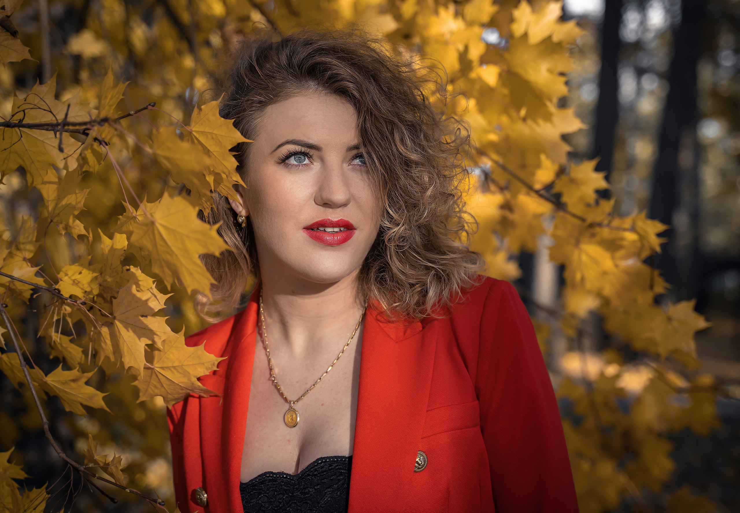 Фотосессия на природе, золотая осень. Фотограф Таганрог