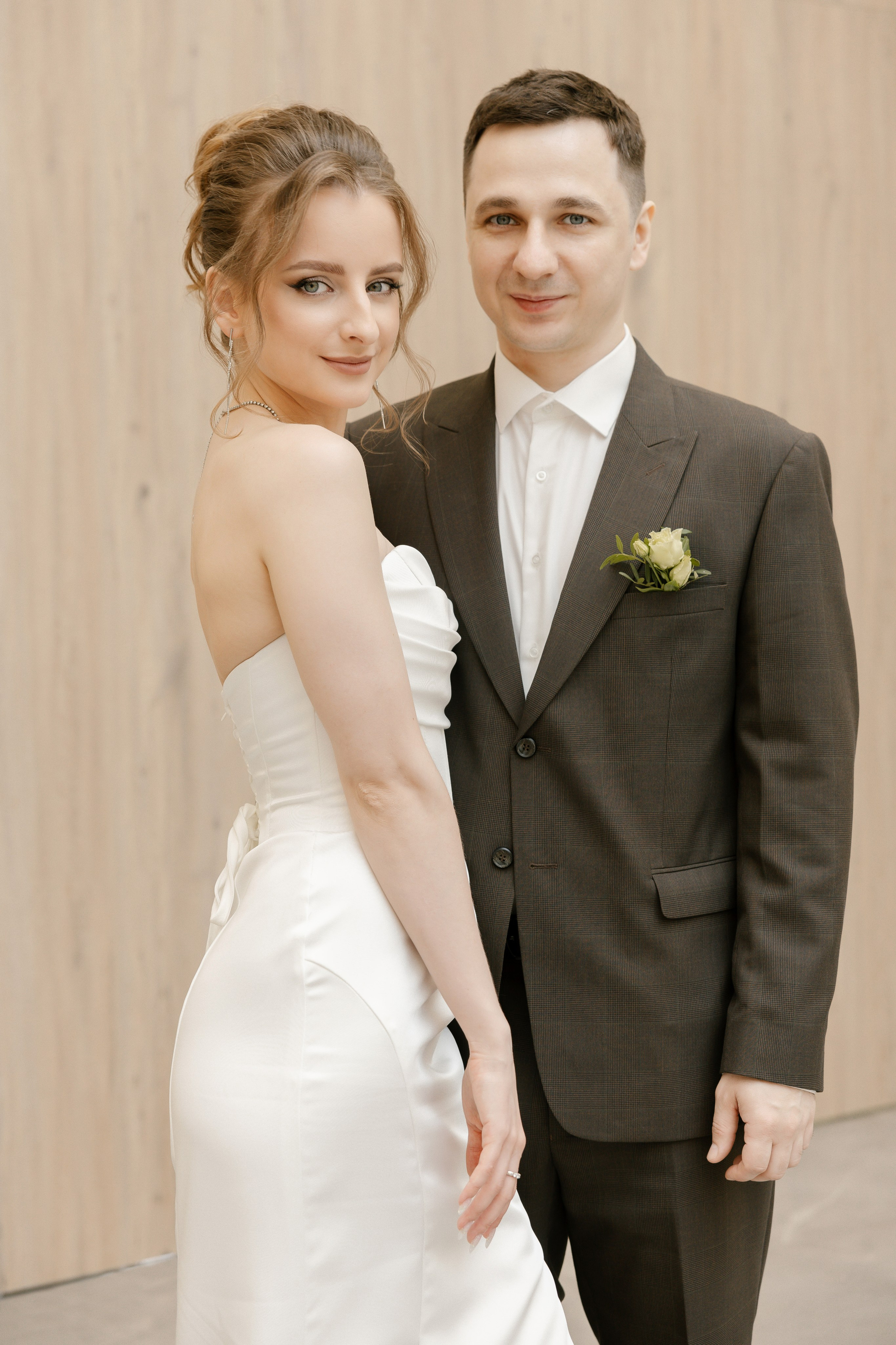 Роспись Риты и Леши в Митинском ЗАГСе. Wedding photographer Dasha Pototskaya