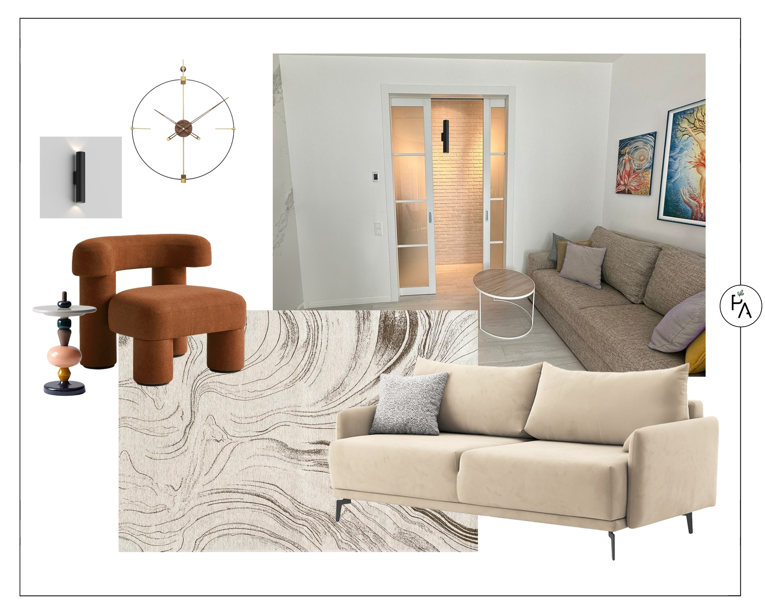 Design project. Interior designer Stockholm