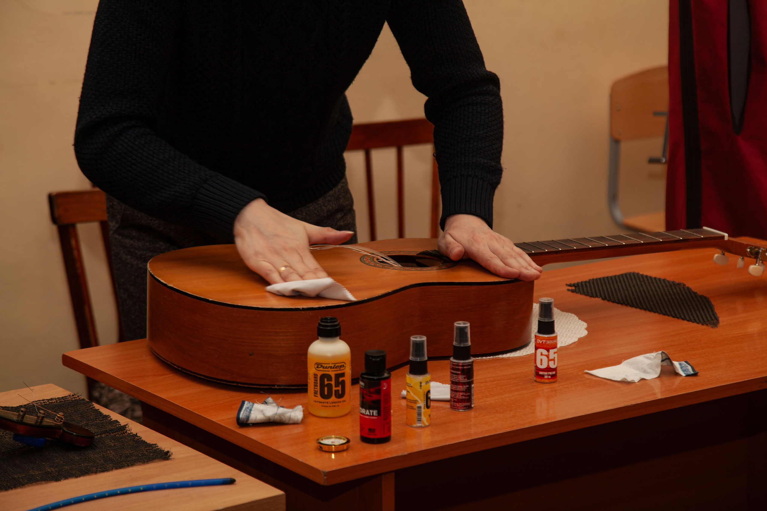 Мастер-класс по уходу за щипковыми инструментами. 04.01.24. Профессиональное фото в Казани: от идеи до результата. Фотограф Яна Мур