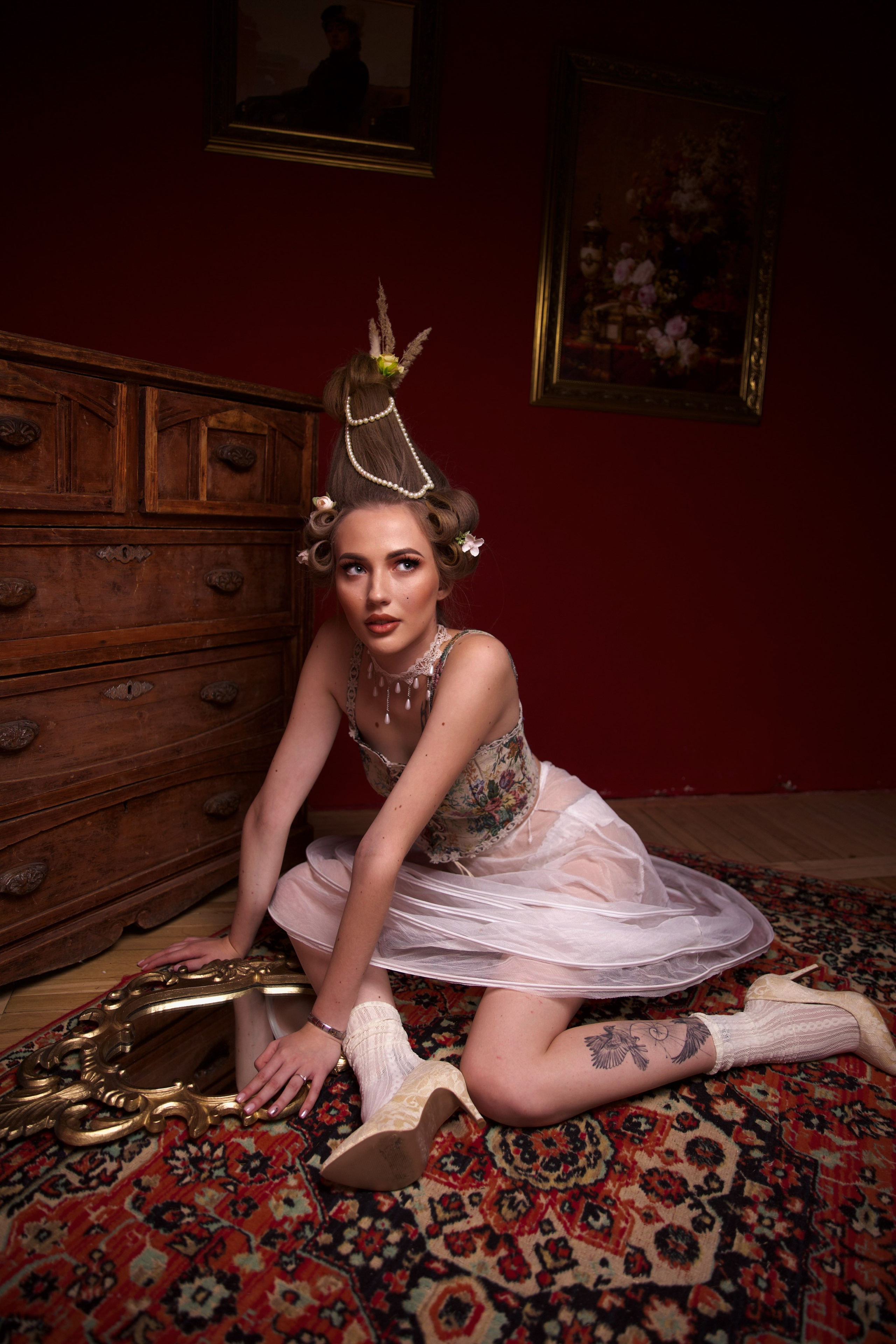 Придворные дамы. Фотограф Велькер Марина