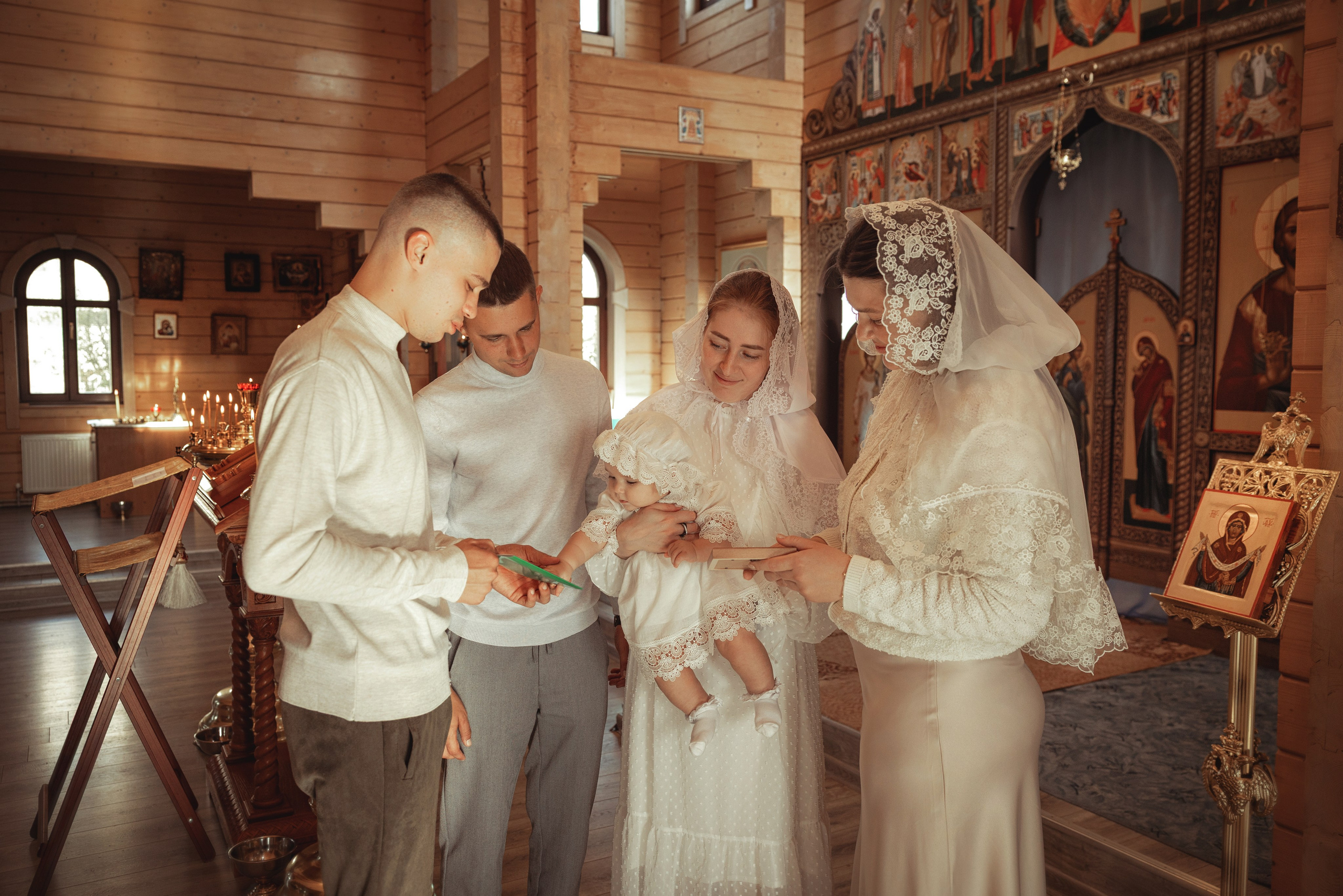 Таинство Крещения Ланы. Храм Покрова Пресвятой Богородицы. х Галицын. Фотограф на Крещение и Венчание Краснодарский край — Гранкина Юлия