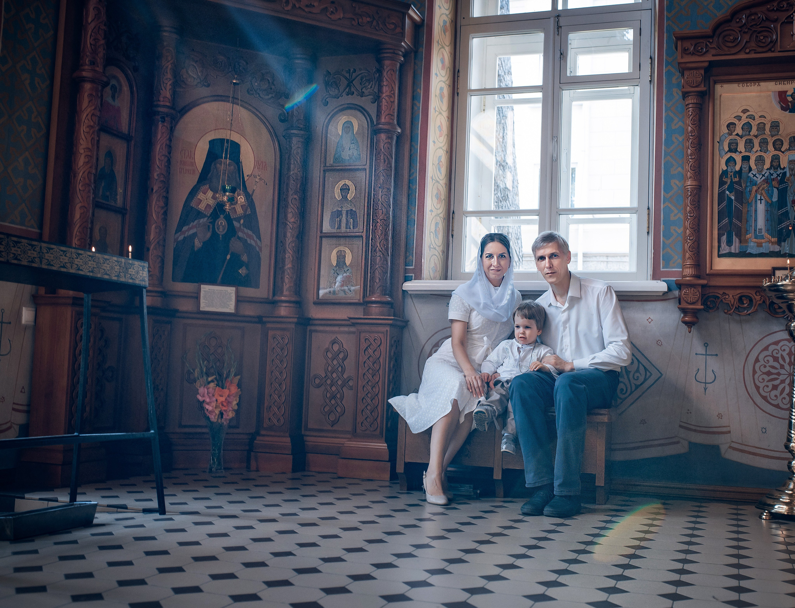 Сьемка крещения в Красноярске. Фотограф на крещение в Красноярске. Фотографы крещения/венчания  Красноярск Татьяна и Вячеслав Переваловы