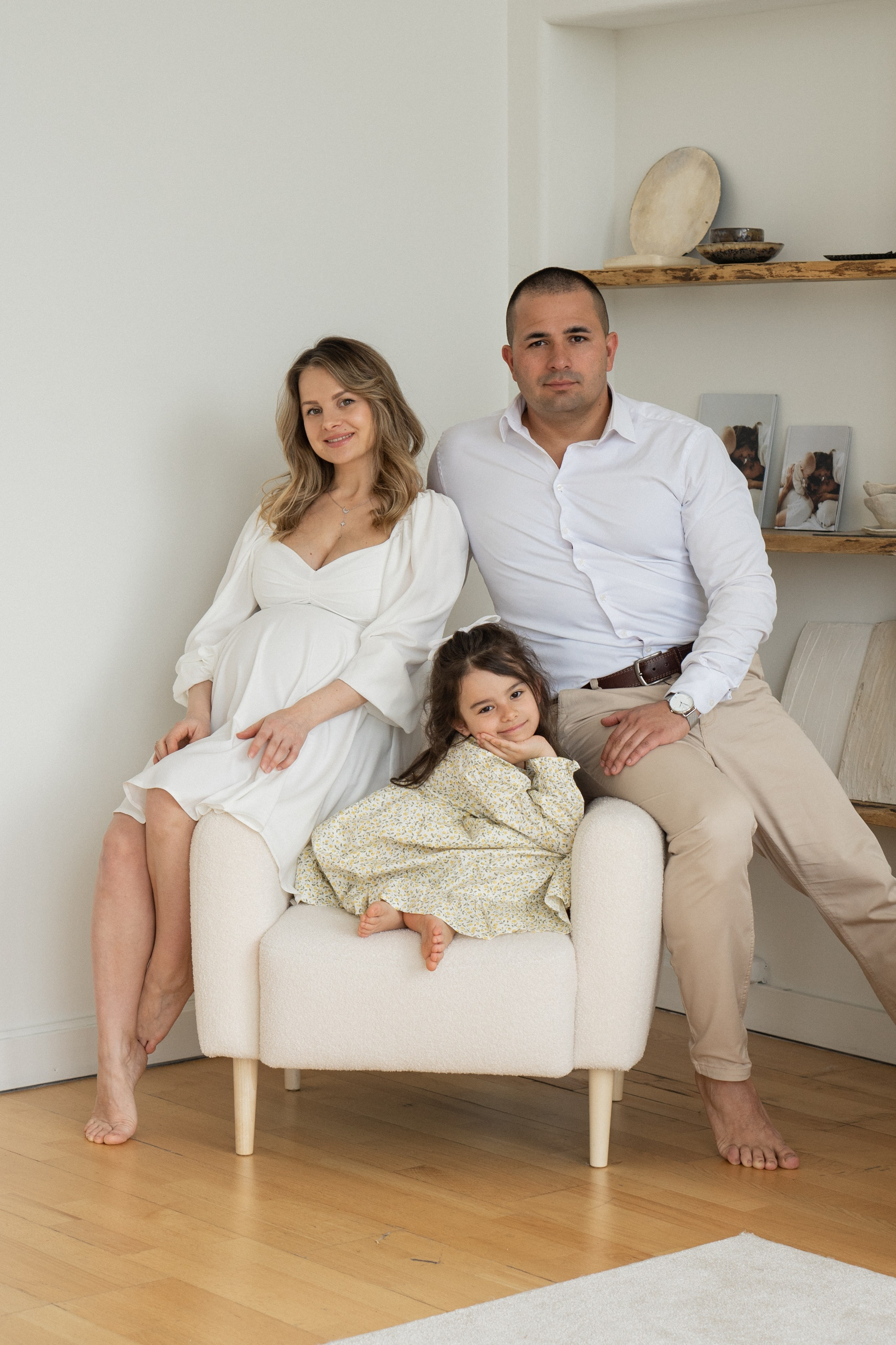 Семья Ф.студийная фотосессия. Фотограф Ольга Игорева