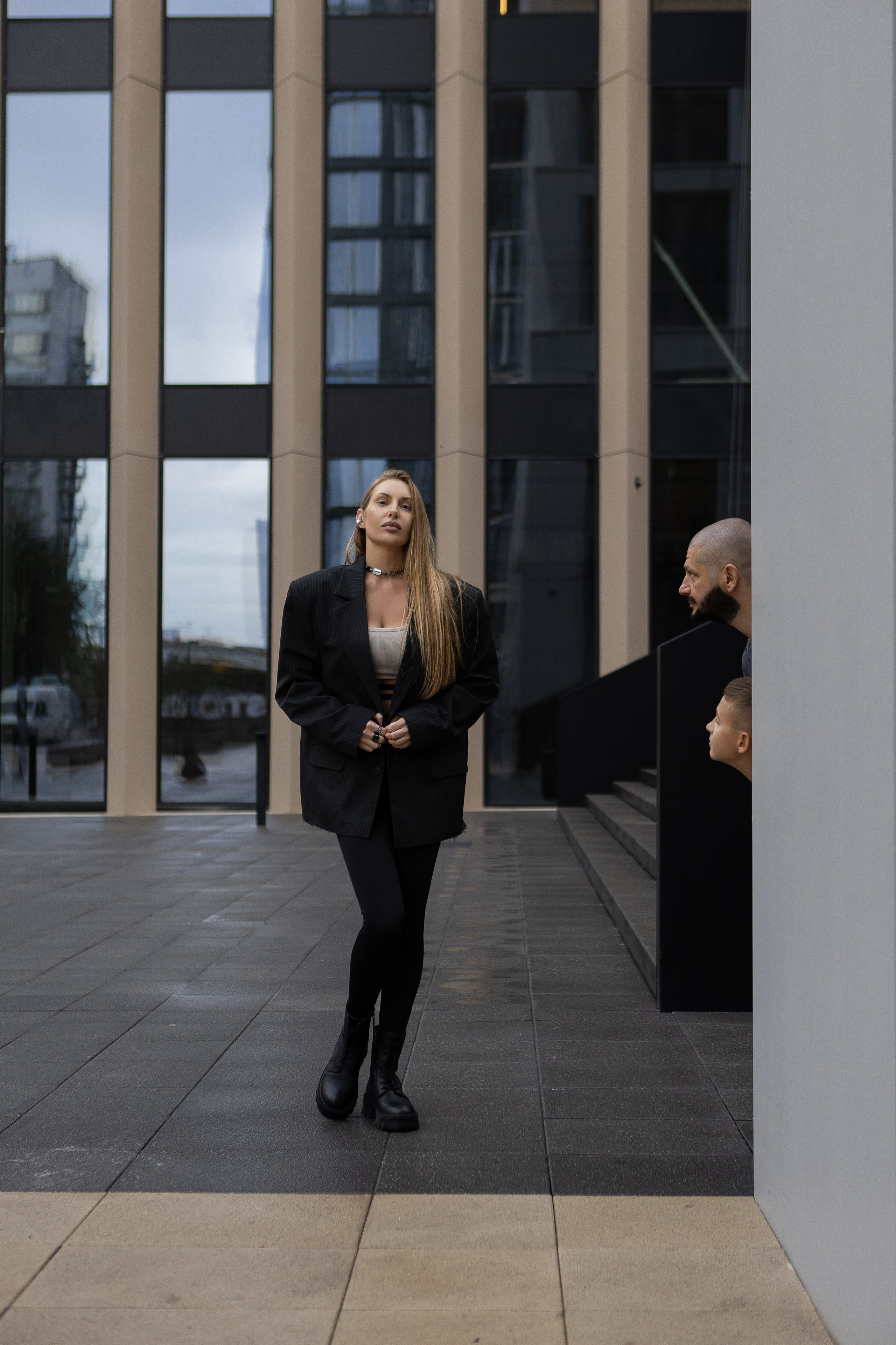 Семейная фотосессия в городе. Фотограф в Москве Таша Логинова