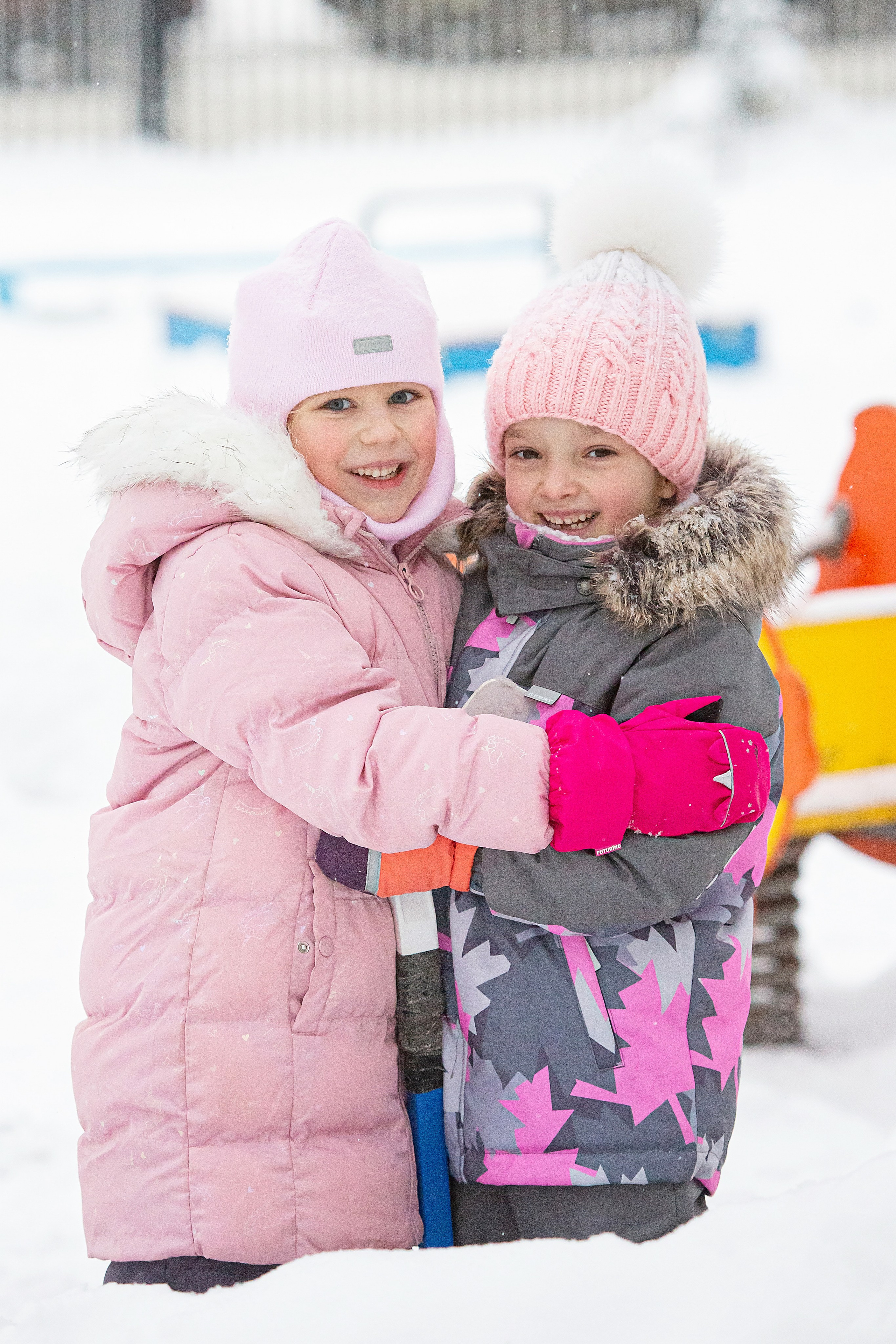 Зима в детском саду. Свадебный, семейный, детский фотограф в Санкт-Петербурге