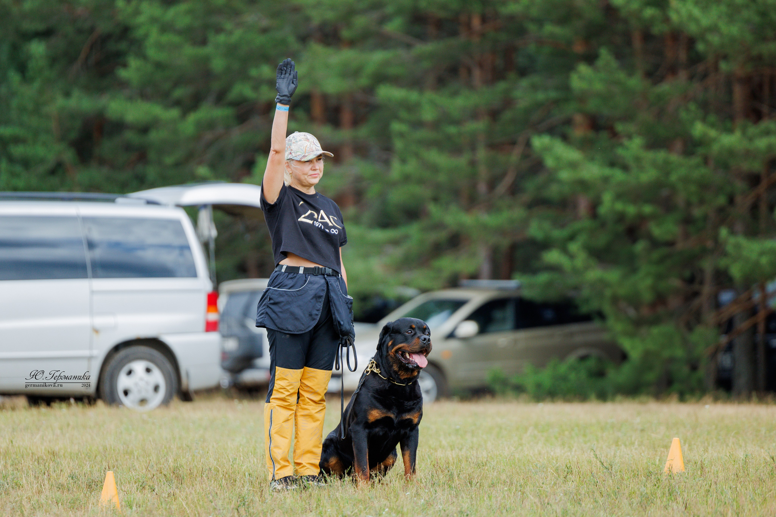 ПК и КЧК ротвейлеры Тверь 6-7.07.2024. Фотограф-анималист Юлия Германика