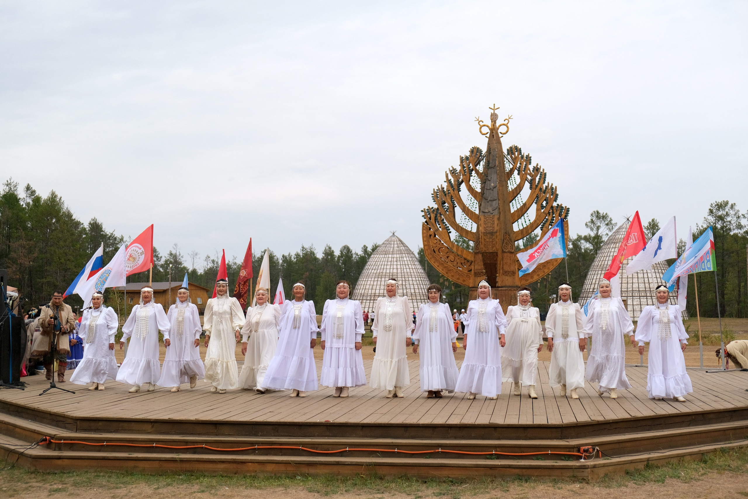 Фестиваль культуры и спорта выпускников школ. Репортажная фотография о культуре в Якутии