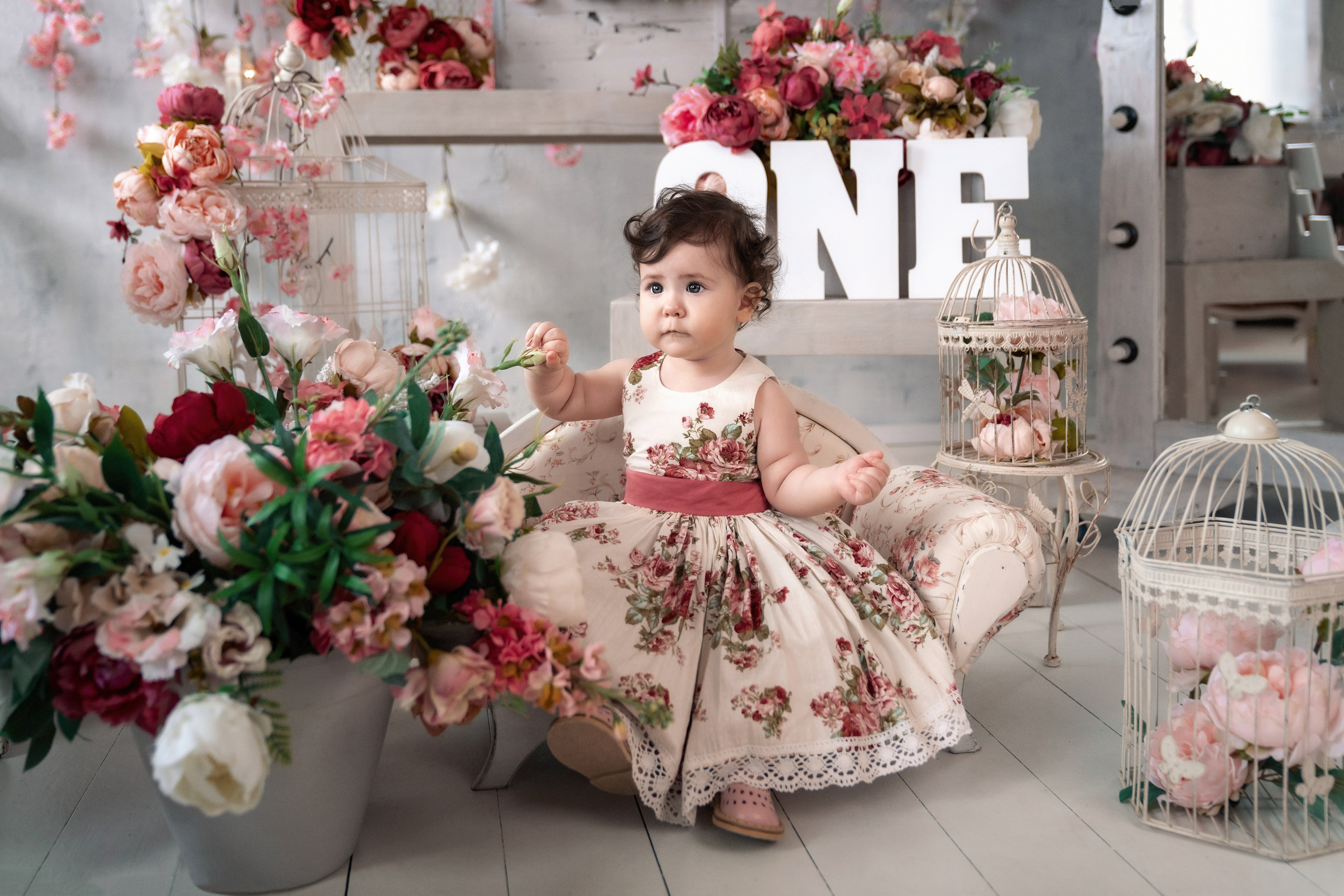 Фотосессия на годовасие Вероники. Трубинова Екатерина | Семейный фотограф | Москва