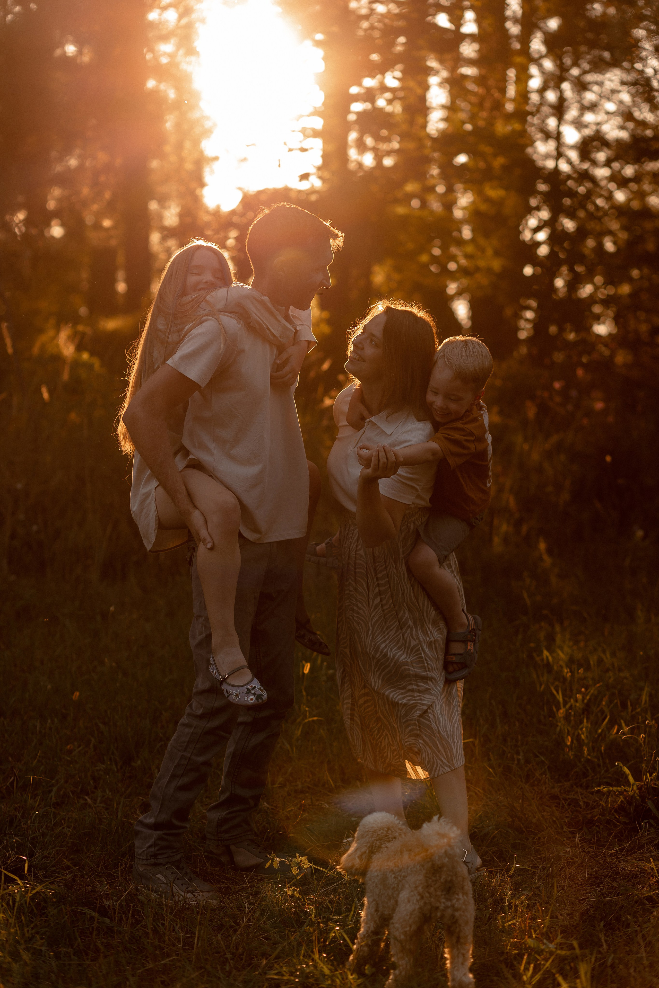 Мария, Илья, Алиса, Константин. Свадебный фотограф Елена Ловцевич