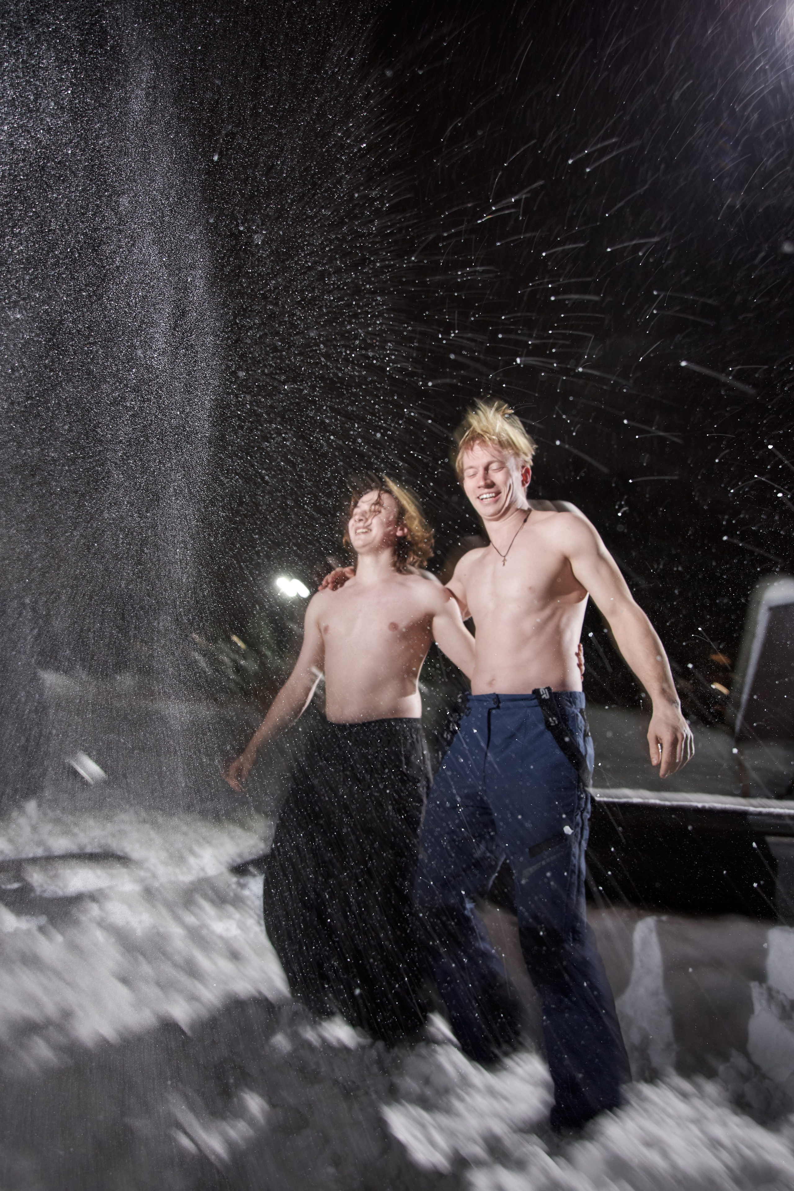 Сноубордисты. Фотограф Алексей Яковлев