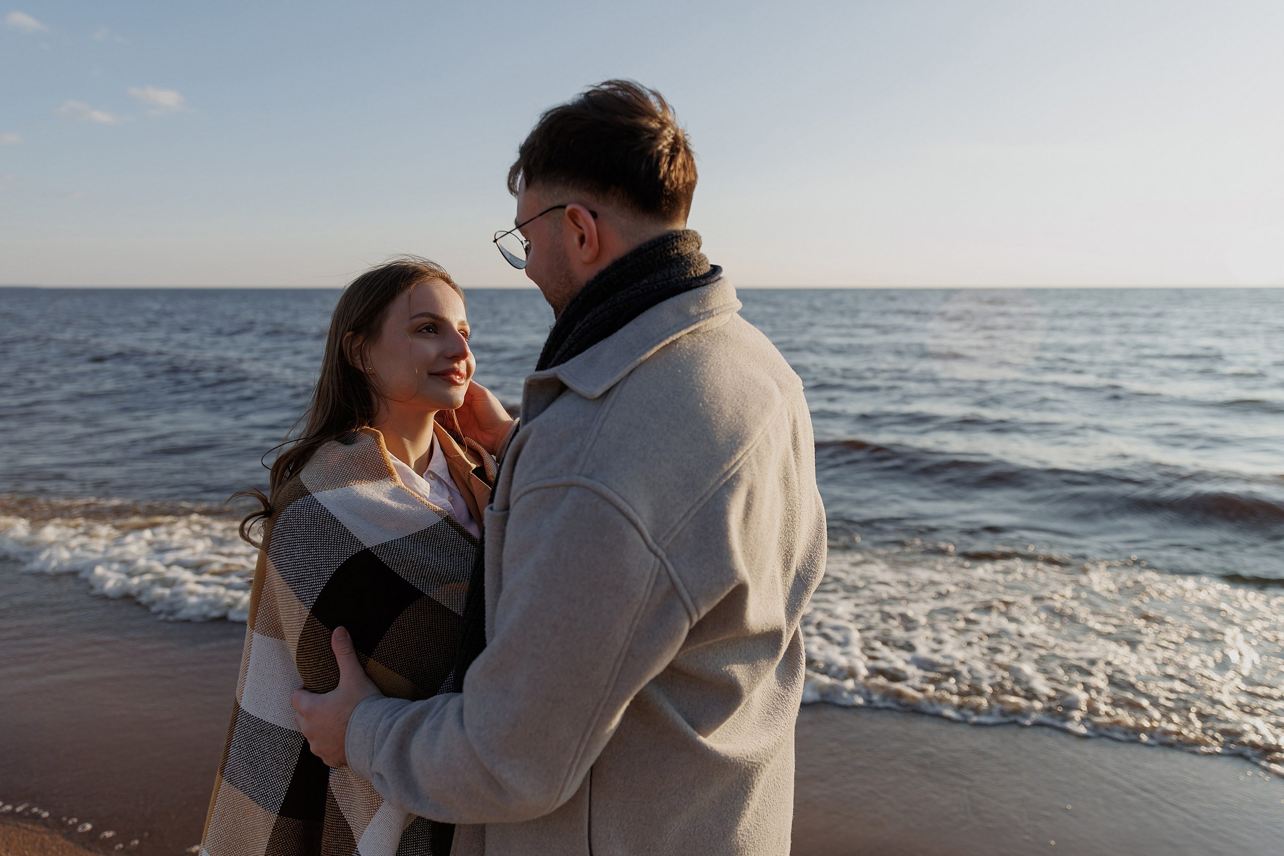 Ирина и Герман на Чудском. Свадебный фотограф в Пскове и Санкт-Петербурге | Анна Голикова