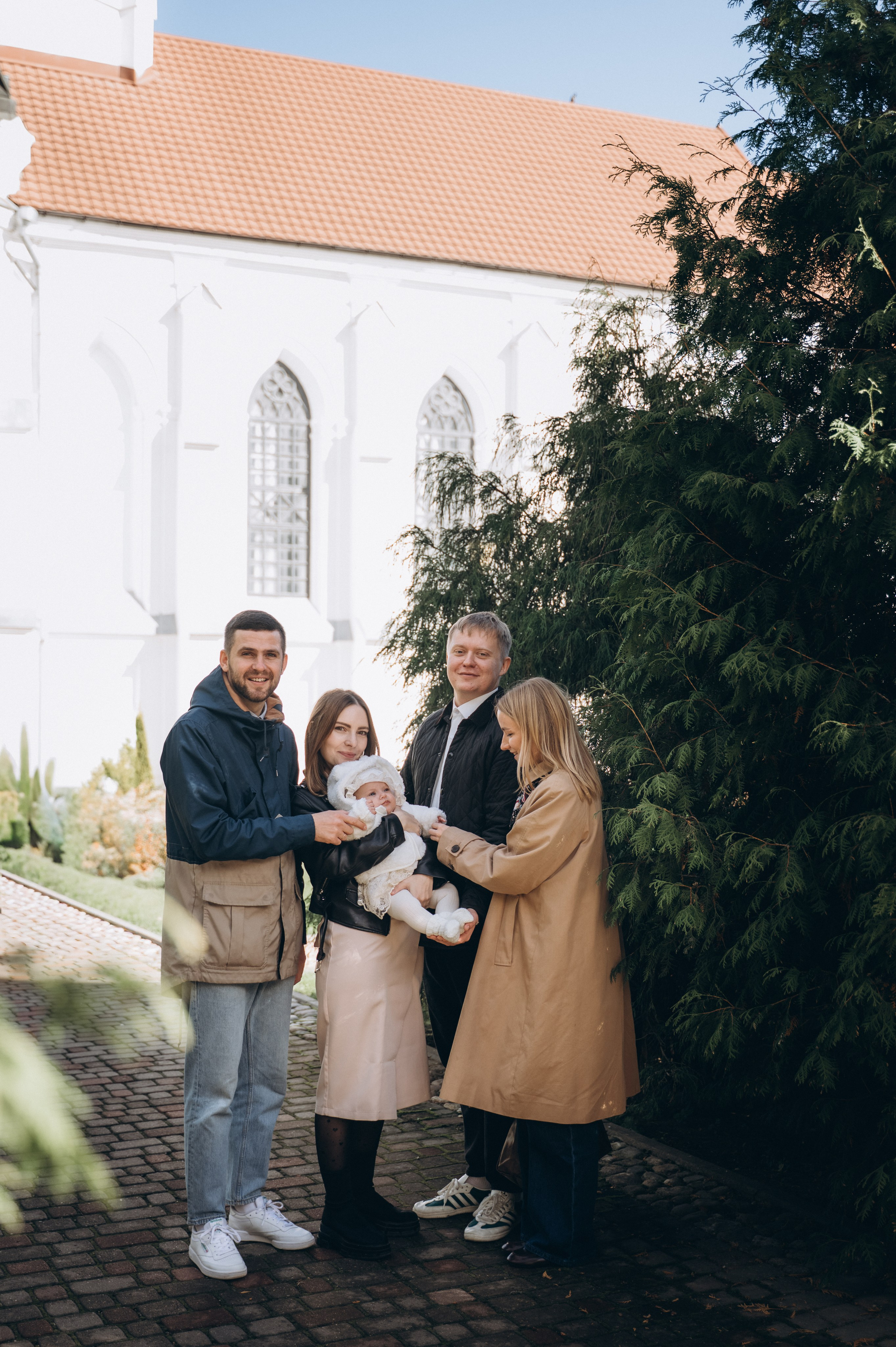 Крещение Эмили (Золотогорский костёл Пресвятой Троицы). Семейный фотограф в Минске Дарья Дреко